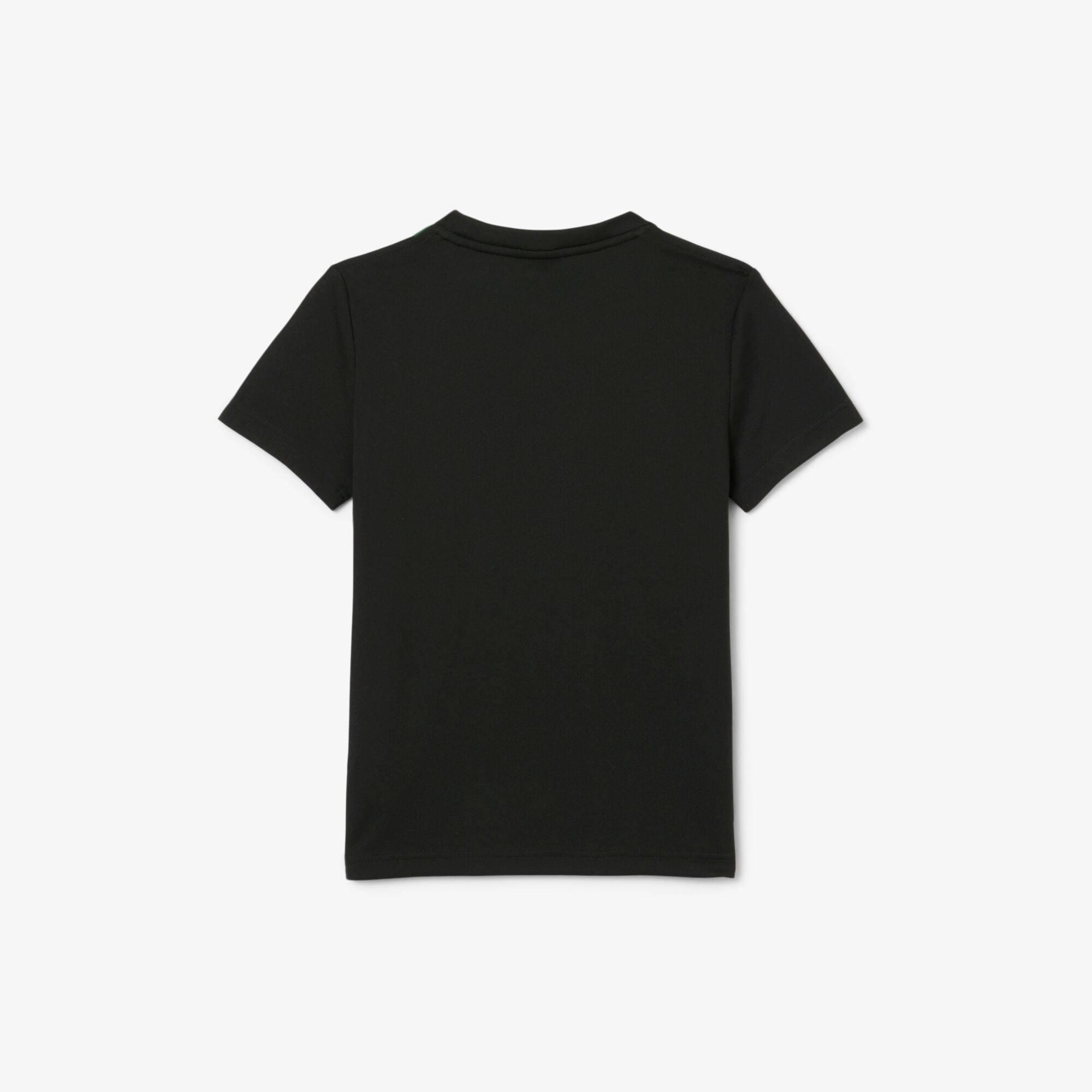 GI8 nero - Lacoste - Ultra Dry Print Branding Regular Fit T-Shirt - 6