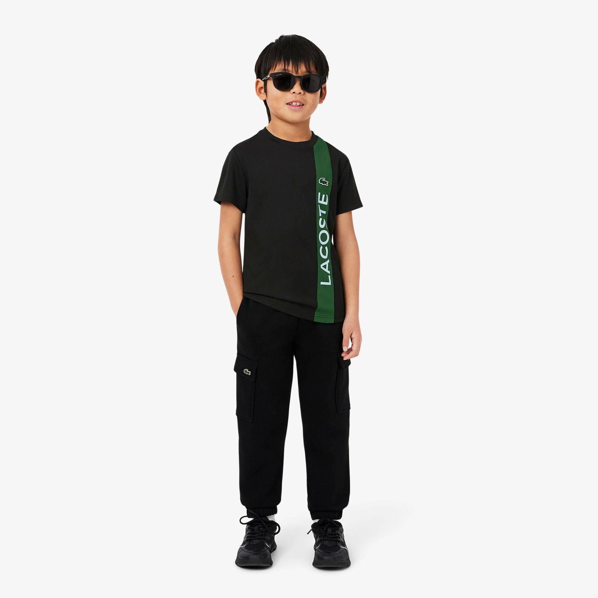 GI8 nero - Lacoste - Ultra Dry Print Branding Regular Fit T-Shirt - 4