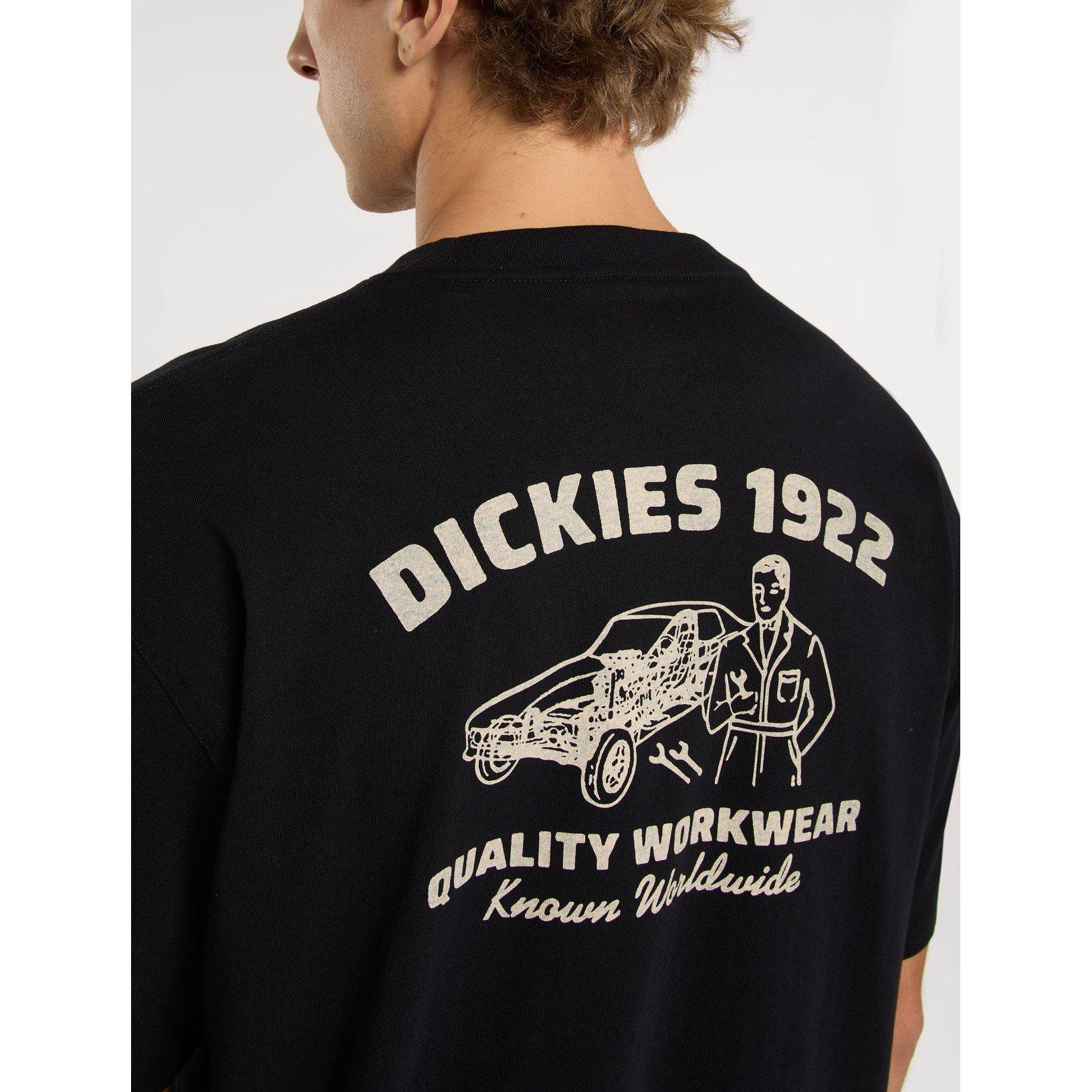 Preto - Dickies - Men's Mechanic Short-Sleeve T-Shirt - 2