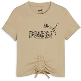 puma Football puma Football Ess+ Animal Knotted Tee G T-Shirt Girls