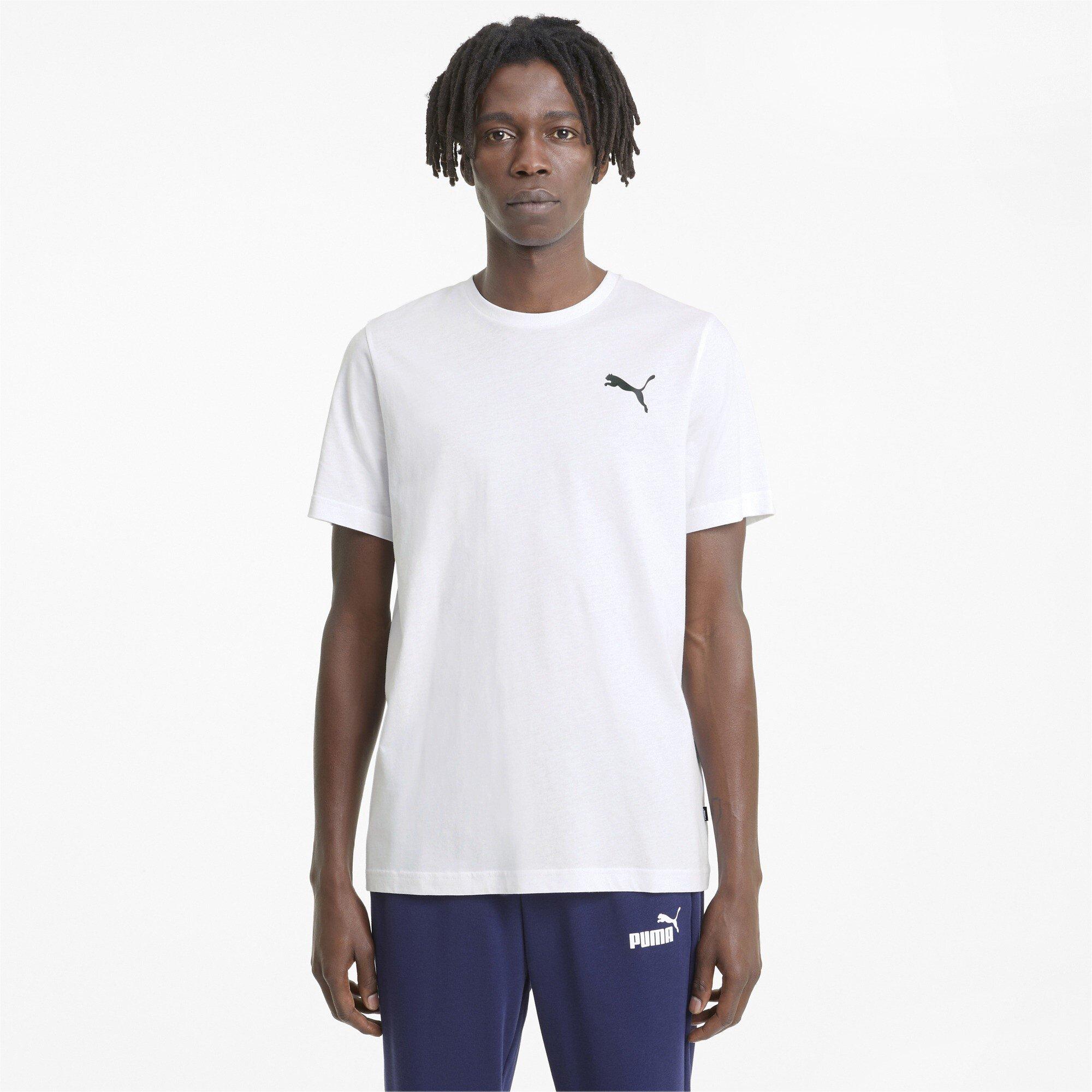 Puma Blanc - Puma - Men's Small Logo Regular Fit T-Shirt - 2