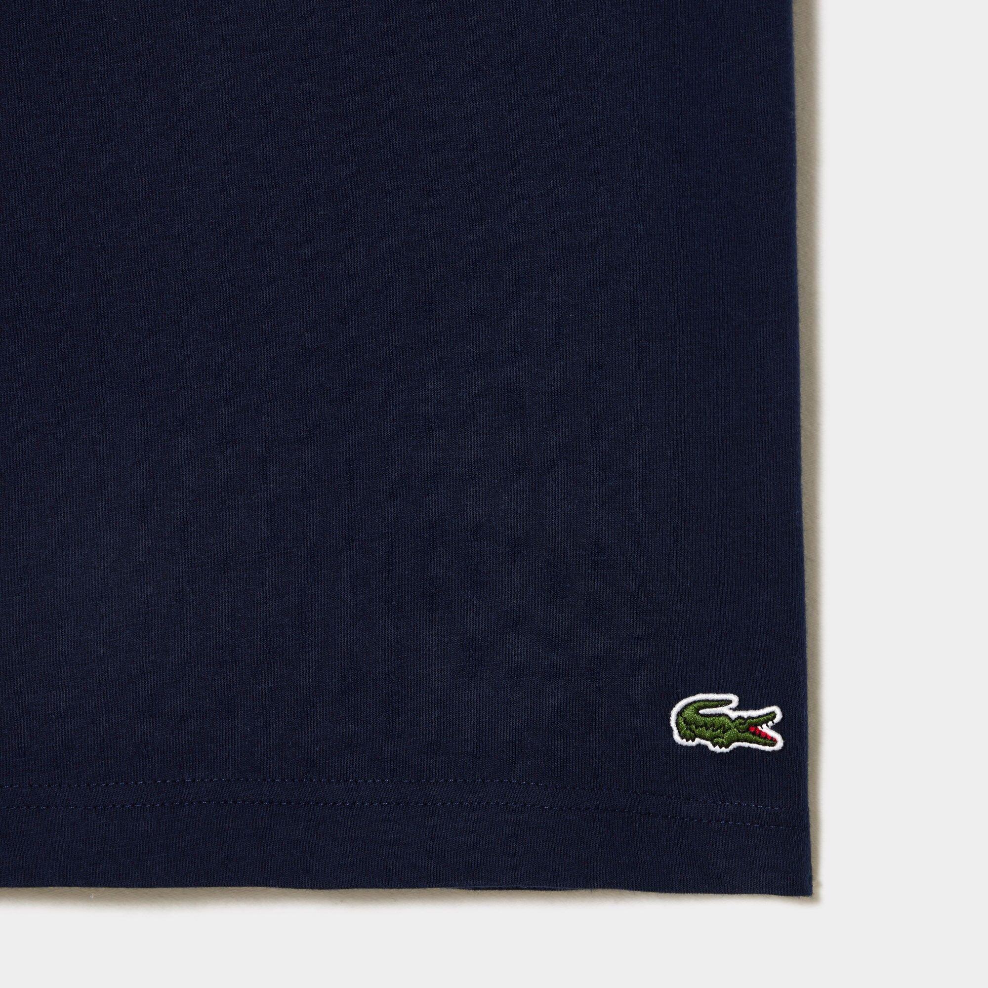 Navy 166 - Lacoste - Men's Large Logo T-Shirt - 9