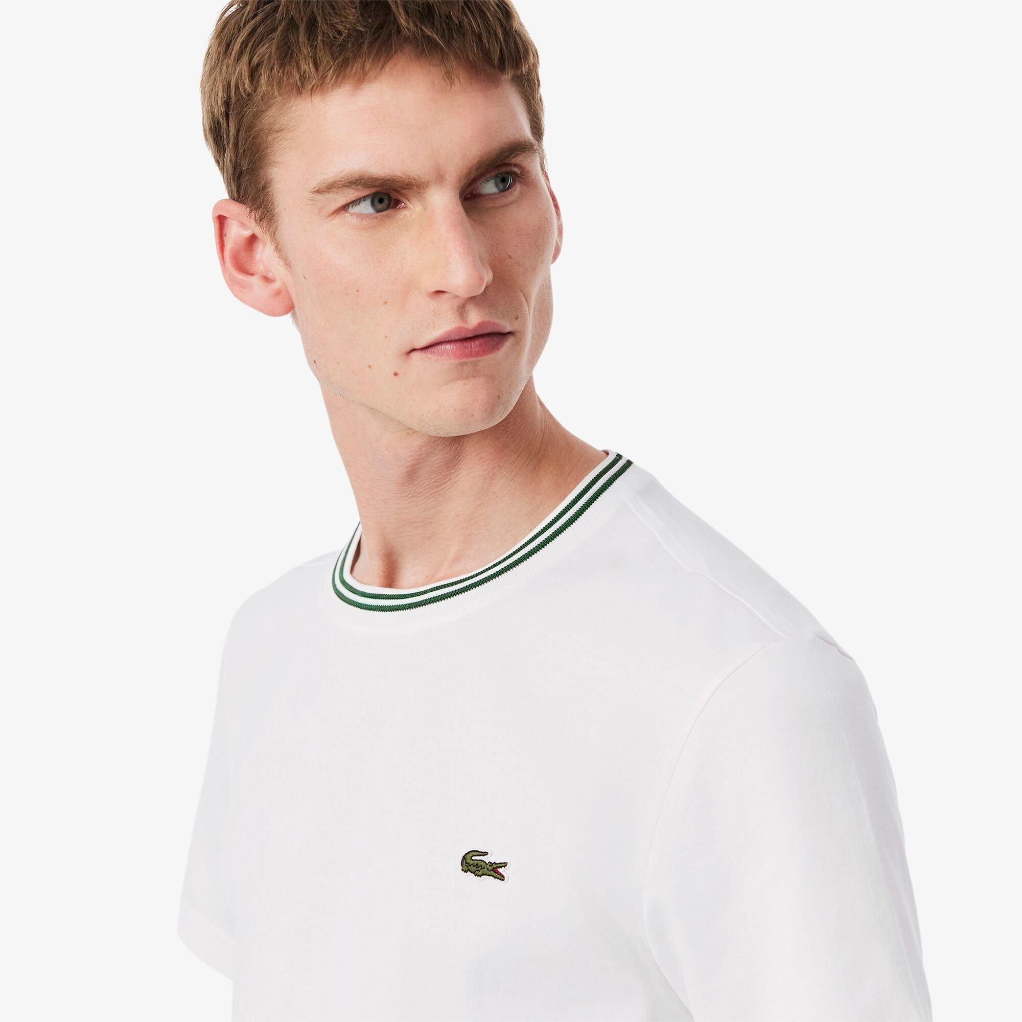 Weiß 001 - Lacoste - Tipped T-Shirt - 2