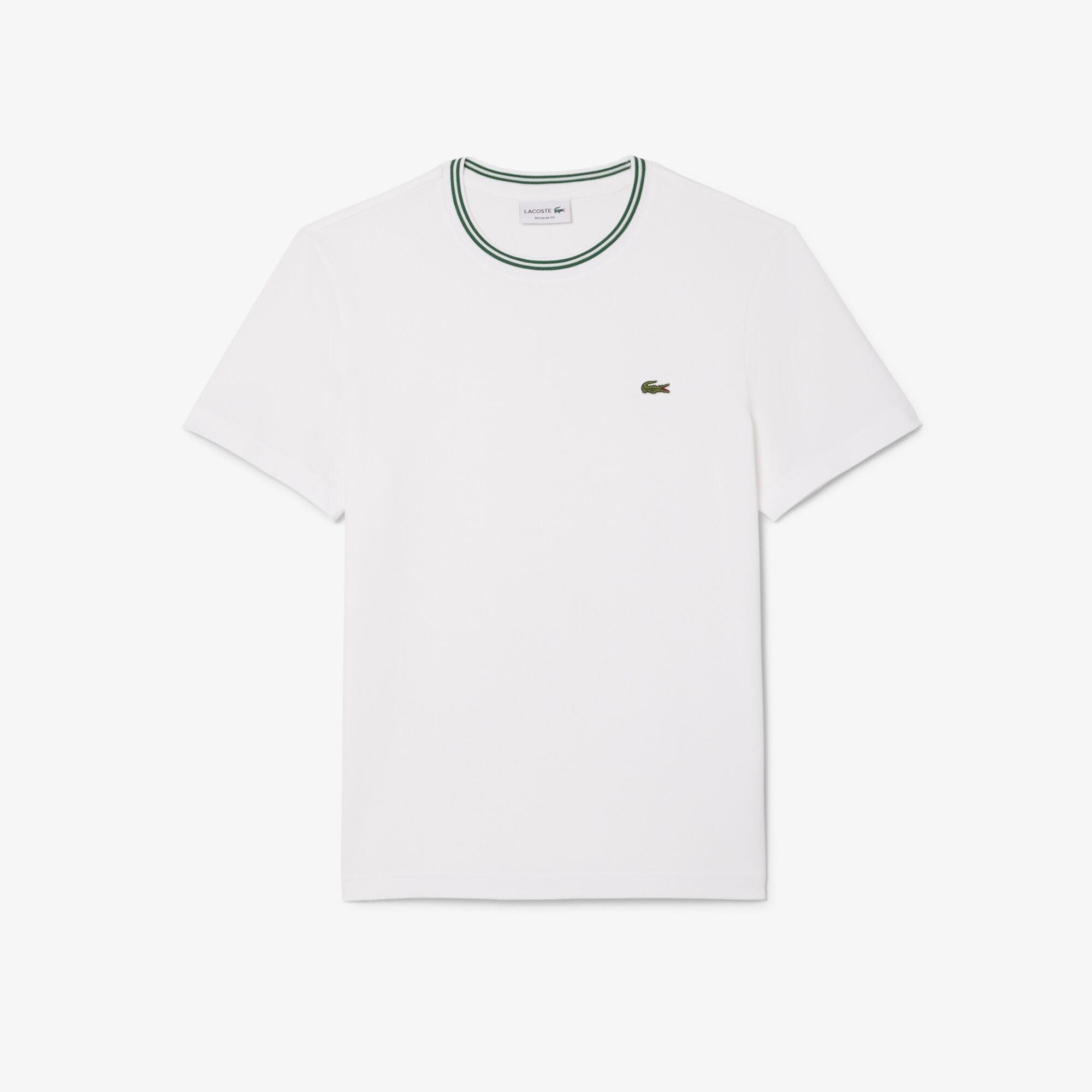 Weiß 001 - Lacoste - Tipped T-Shirt - 5