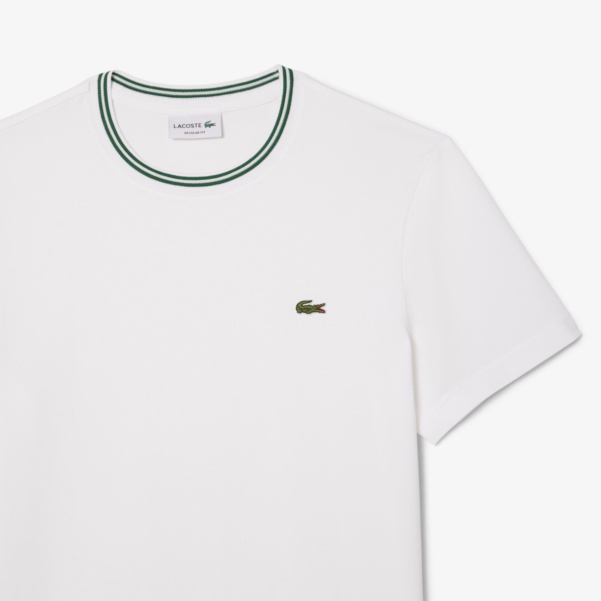 Weiß 001 - Lacoste - Tipped T-Shirt - 6