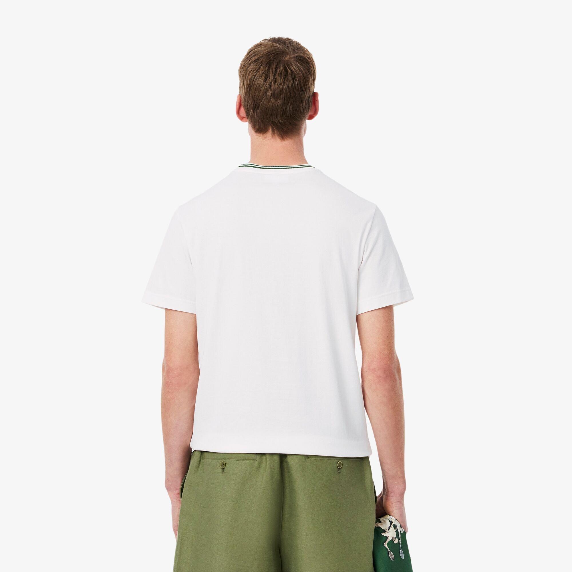 Weiß 001 - Lacoste - Tipped T-Shirt - 3