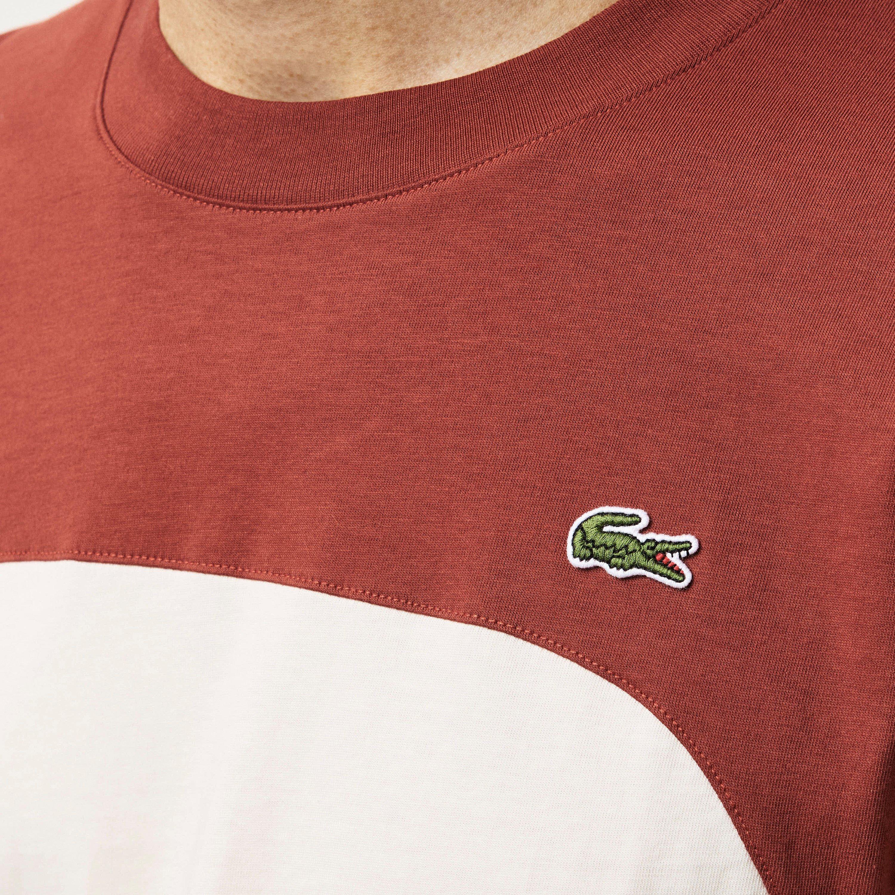 Latte HBI - Lacoste - Logo Colour Block T-Shirt - 5