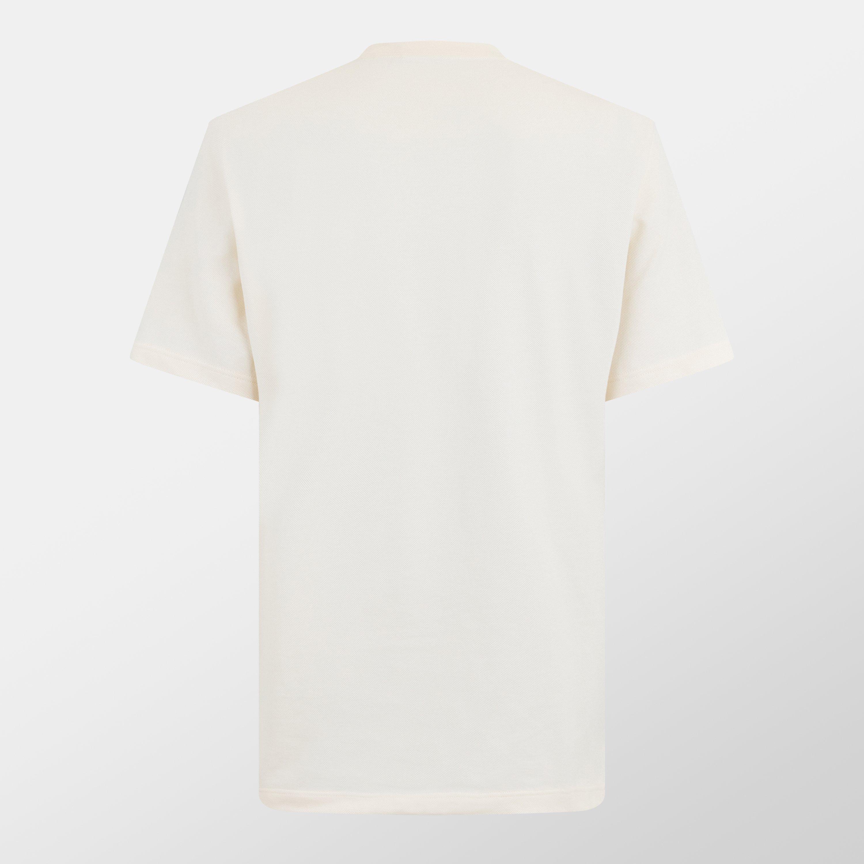 White XFJ - Lacoste - Crest Stripe T-Shirt - 2