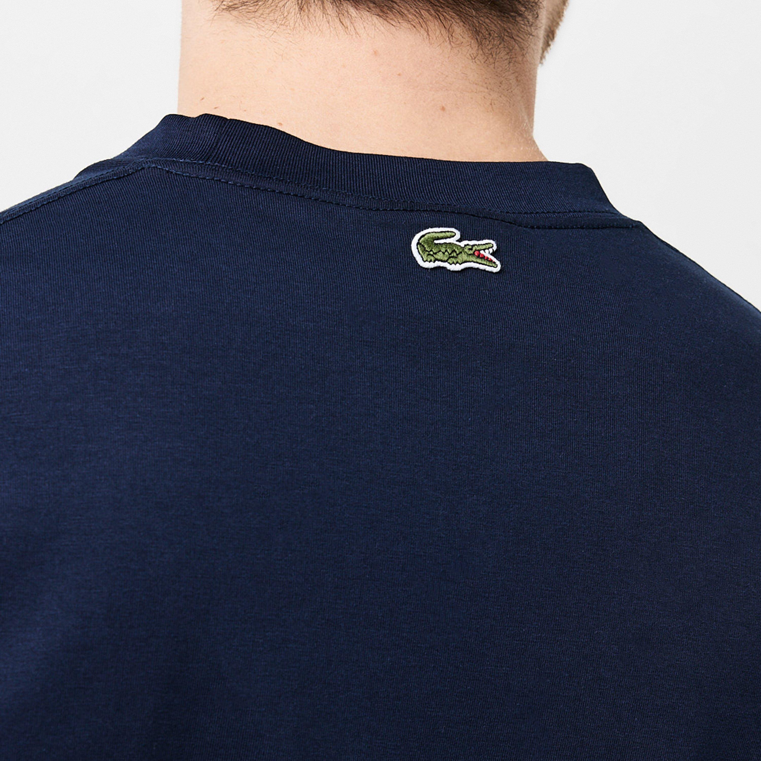 Navy 166 - Lacoste - Big Logo T-shirt - 5