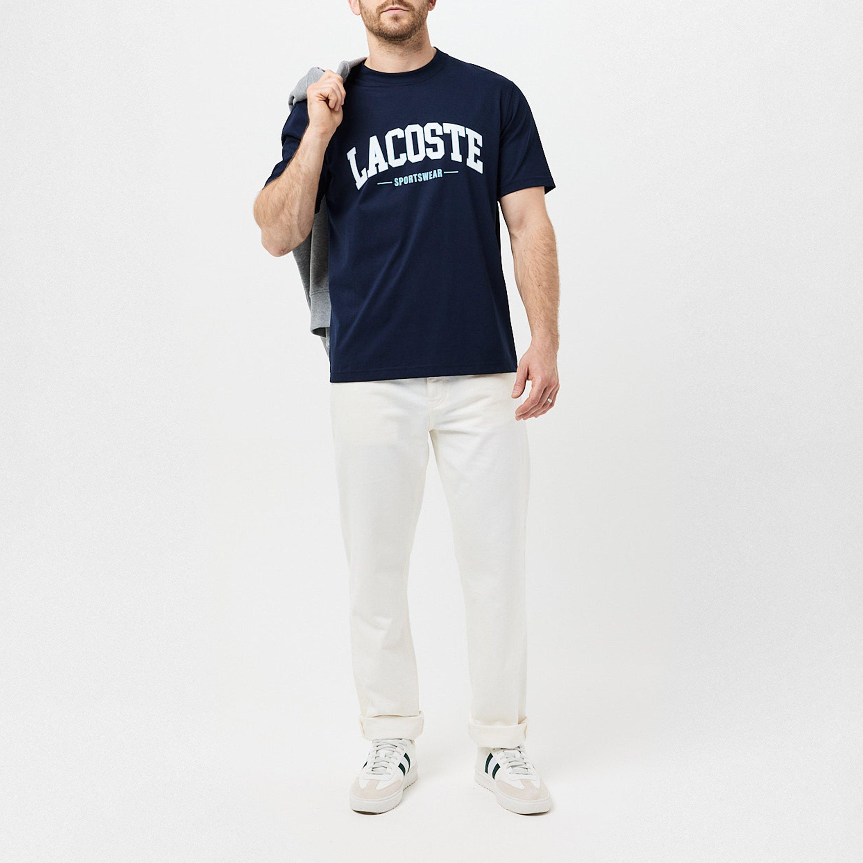 Navy 166 - Lacoste - Big Logo T-shirt - 6
