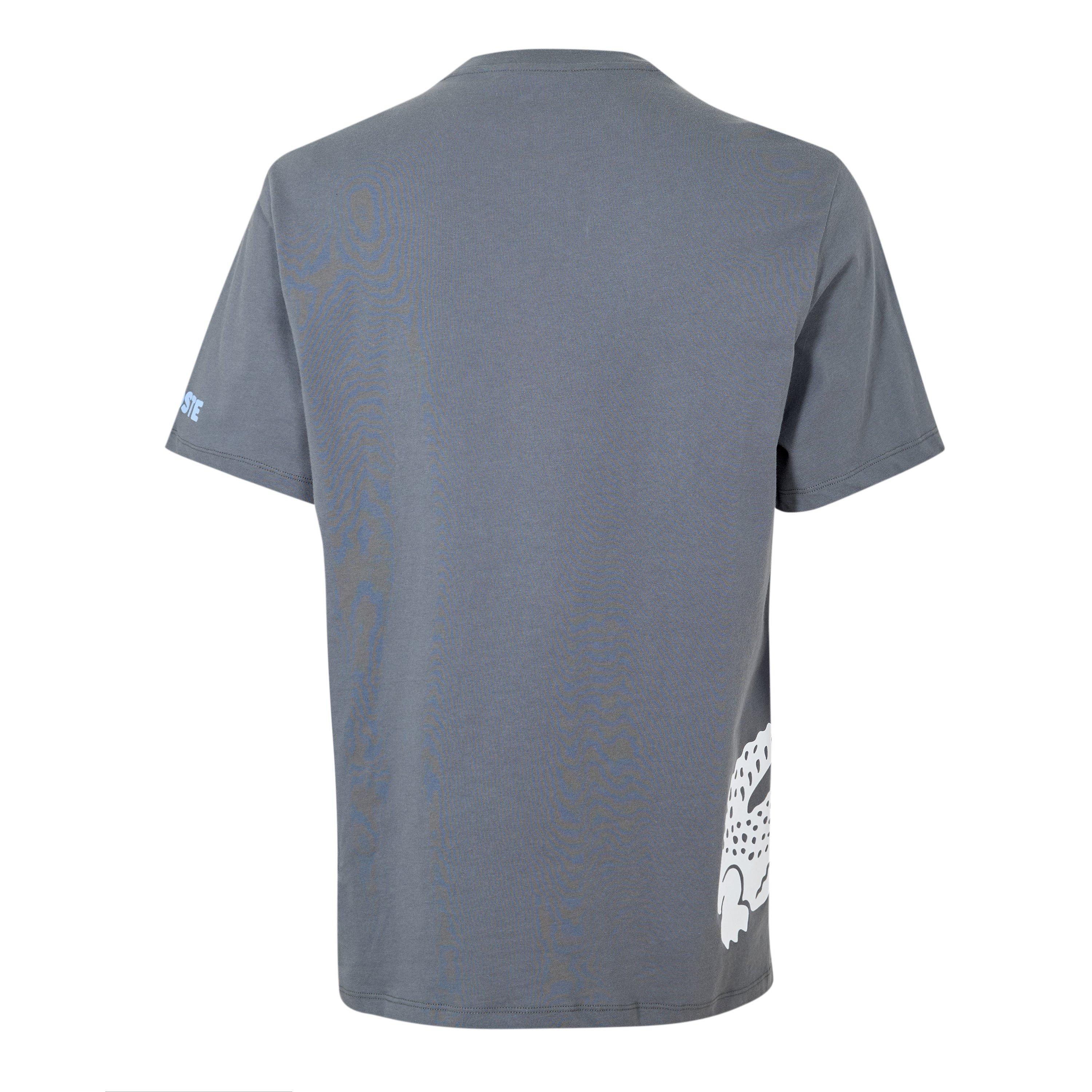 Grey 2SI - Lacoste - Printed Cotton Lounge T-Shirt - 2