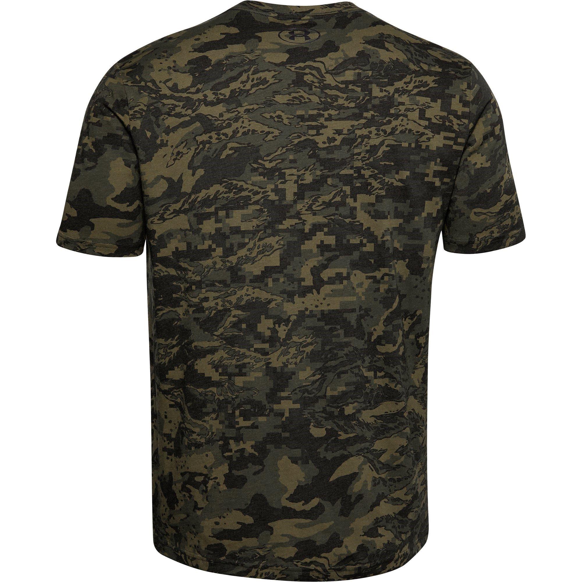 Sort Camouflage - Under Armour - Camo Short-Sleeve T-Shirt - 6