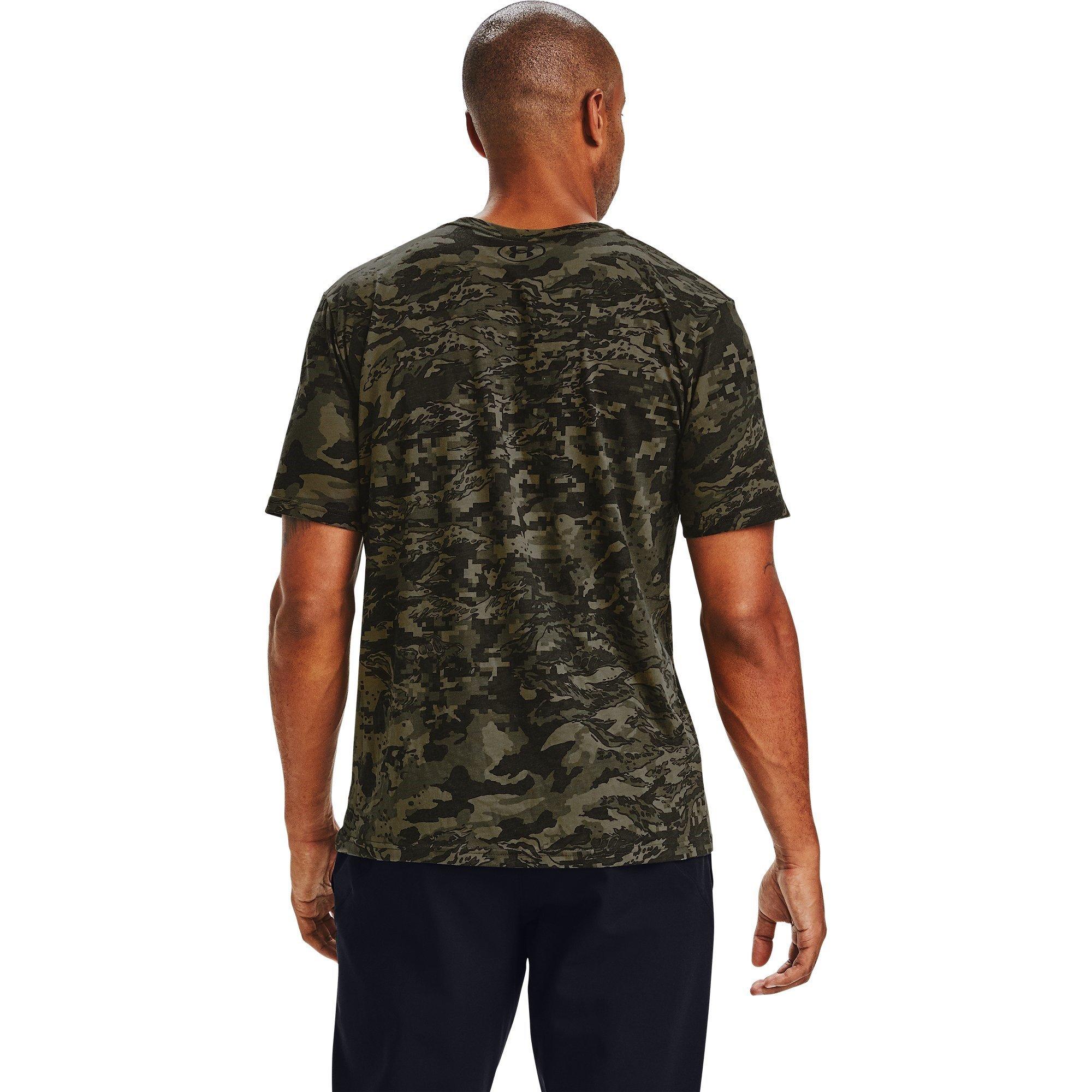 Sort Camouflage - Under Armour - Camo Short-Sleeve T-Shirt - 3