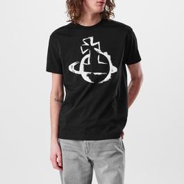 Vivienne Westwood Viv Stencil Orb Tee Sn52