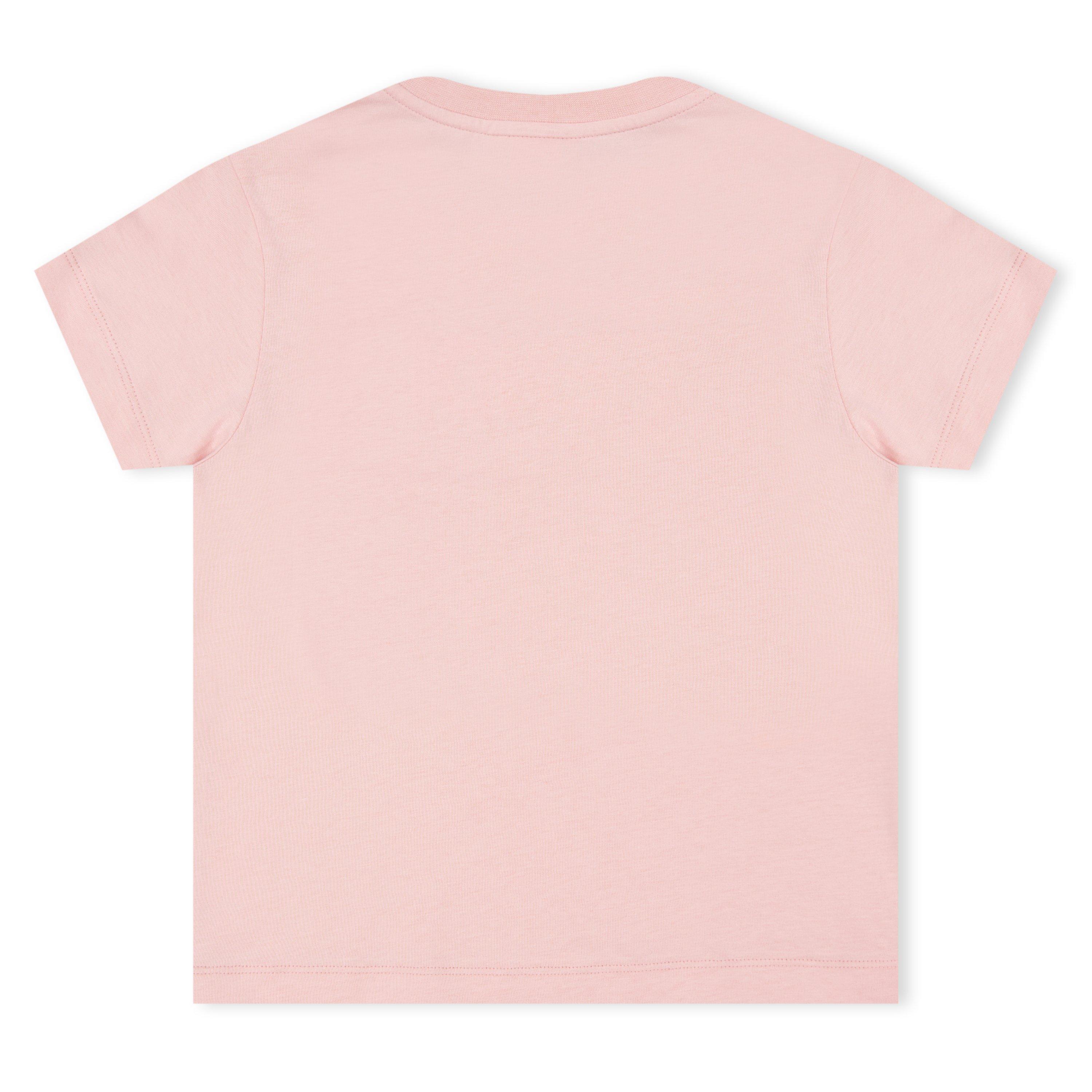 Rose F1QYD - Fendi - Embroidered Logo T-Shirt Juniors - 2