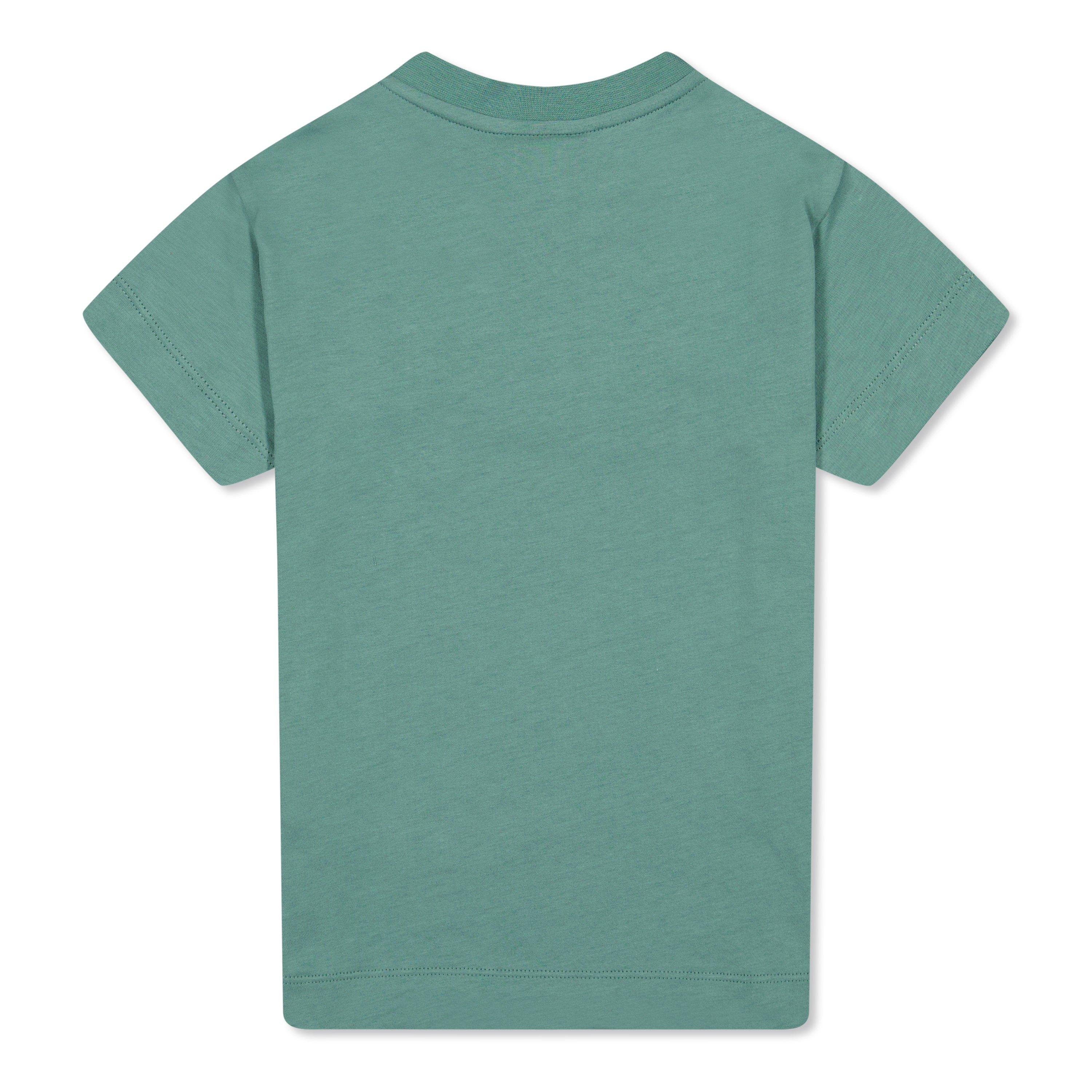 Jade Gren F1QYE - Fendi - Embroidered Logo T-Shirt Juniors - 2