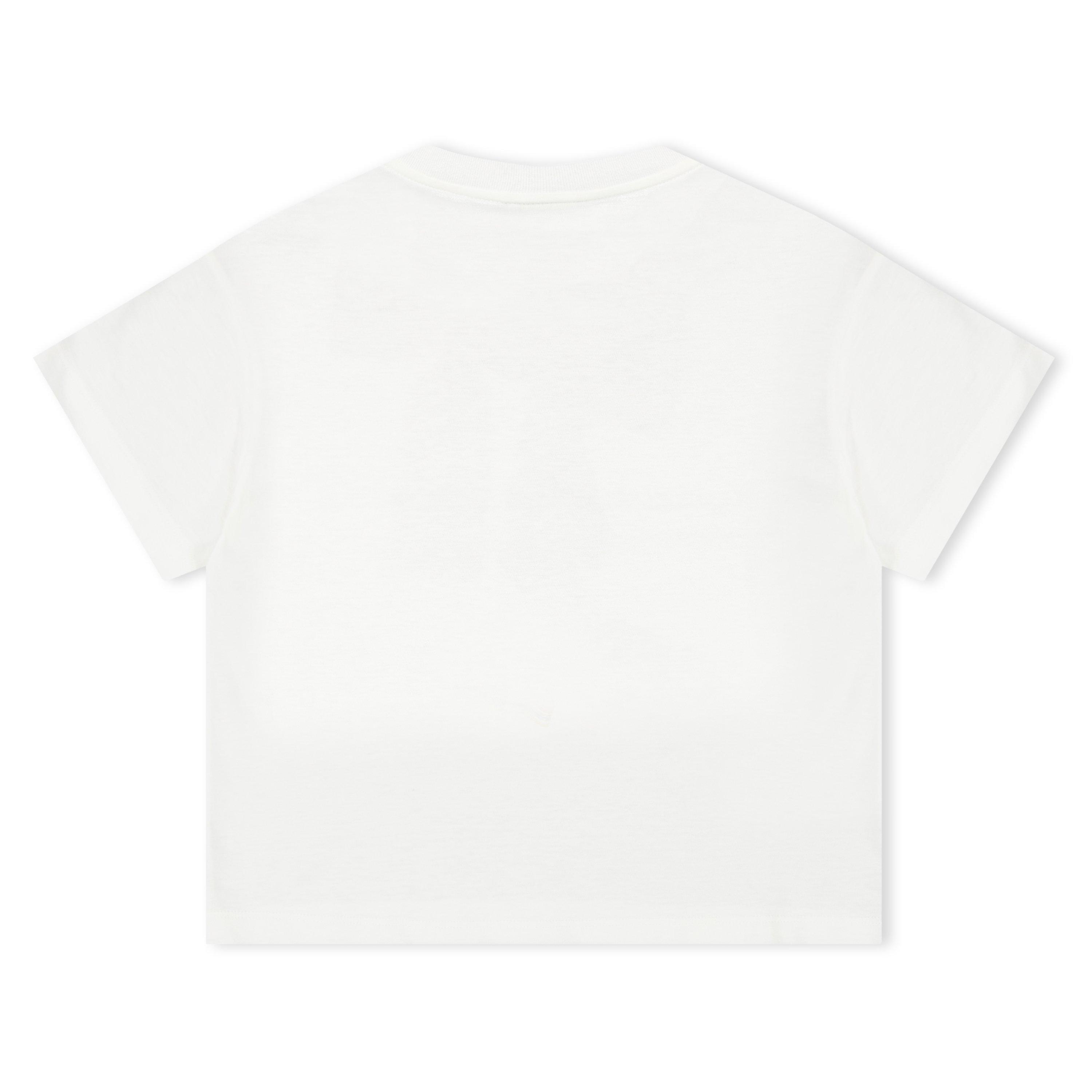 Gesso F0TU9 - Fendi - Ff Bow T-Shirt Juniors - 2