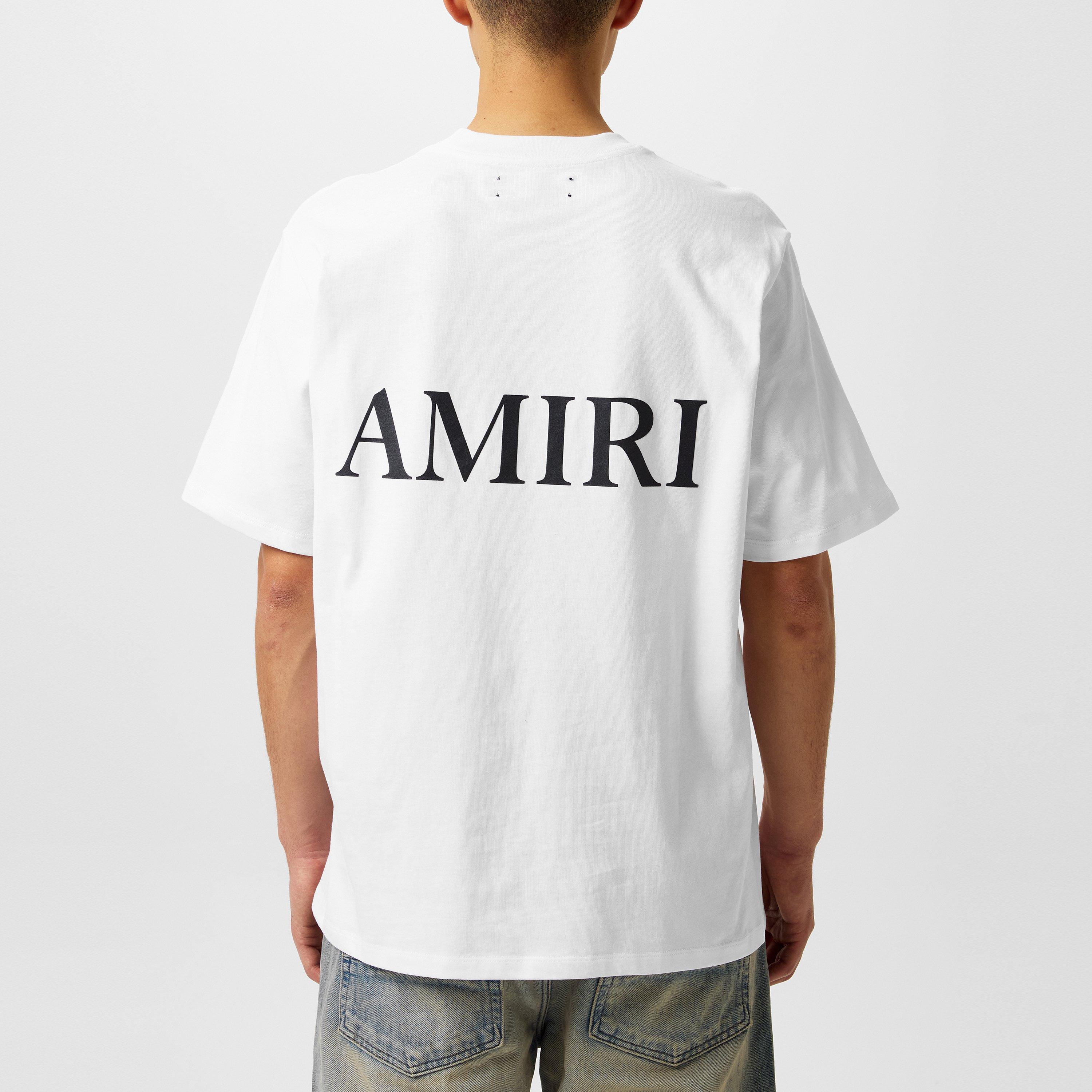 White - Amiri - Logo T-Shirt - 3