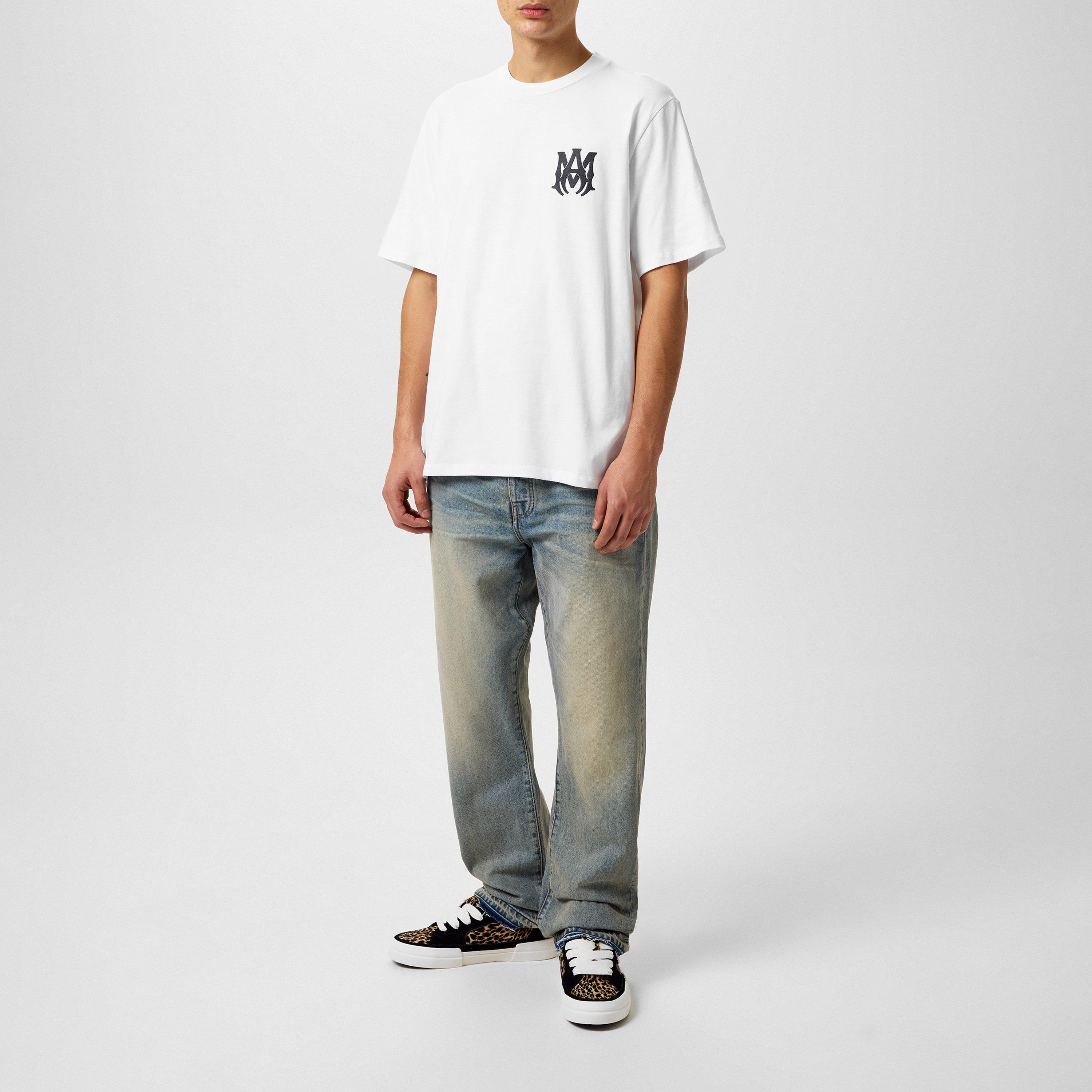 White - Amiri - Logo T-Shirt - 4