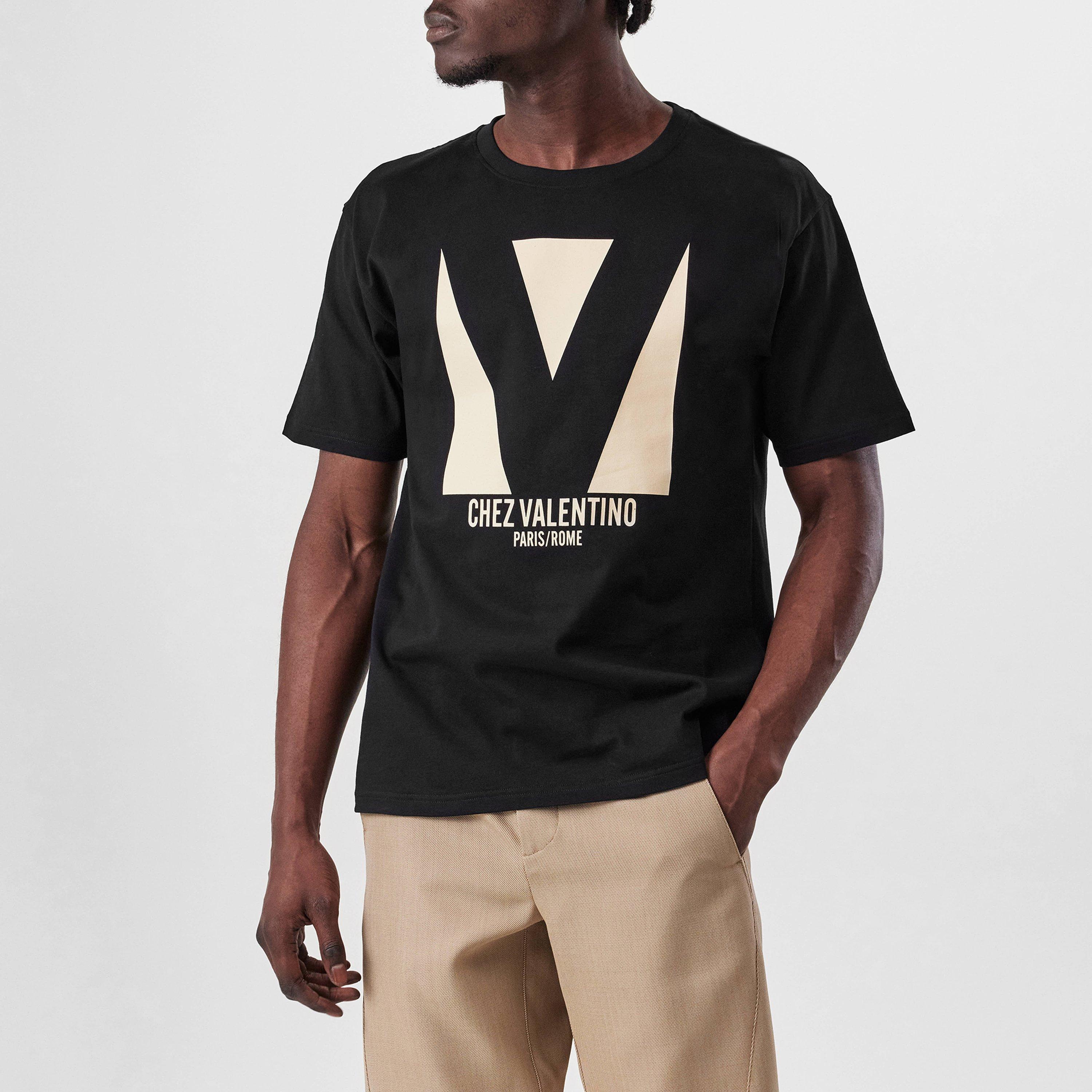 Valentino Chez Print T-Shirt