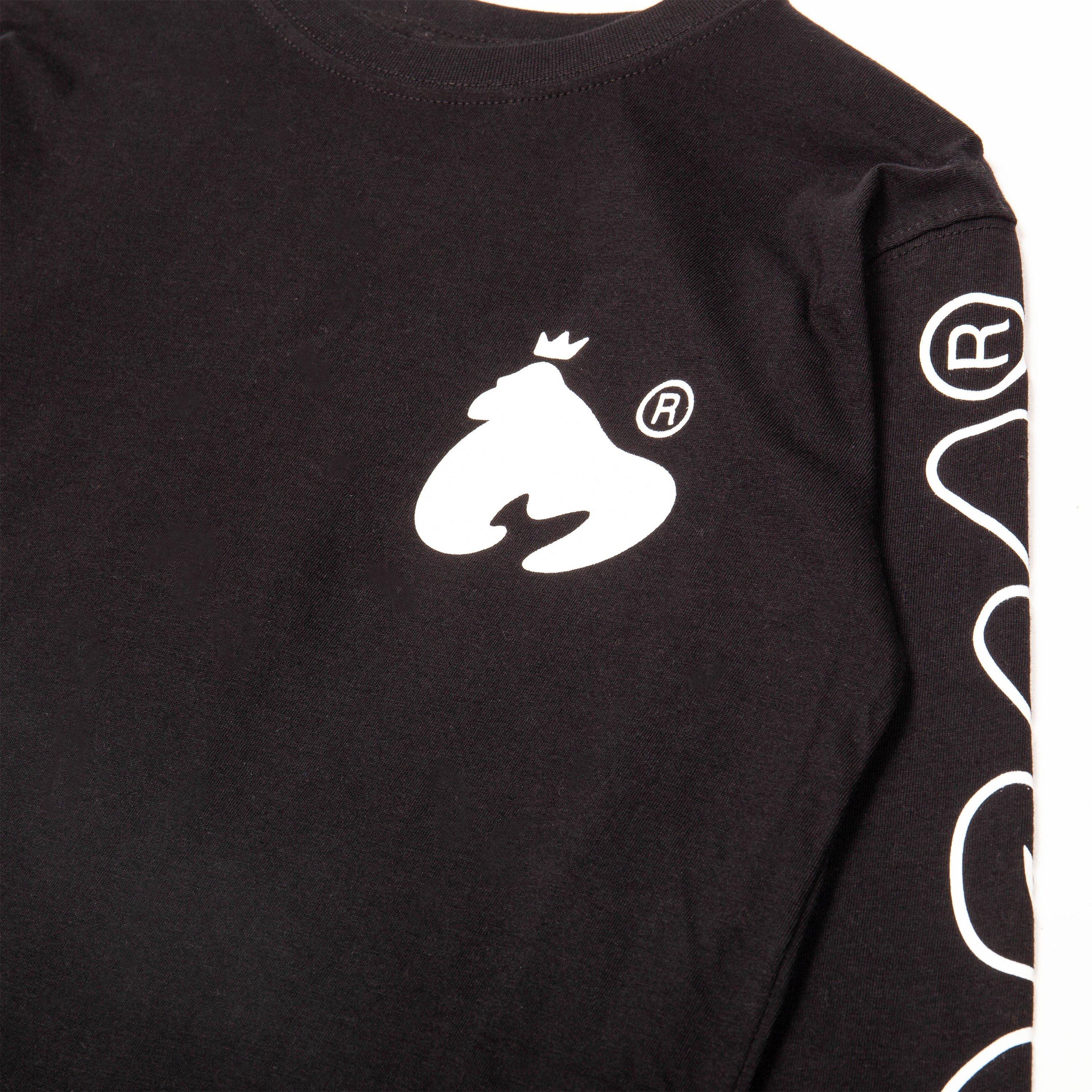 Noir - Money - Ape Sleeve Long Sleeve Tee Jnr - 2