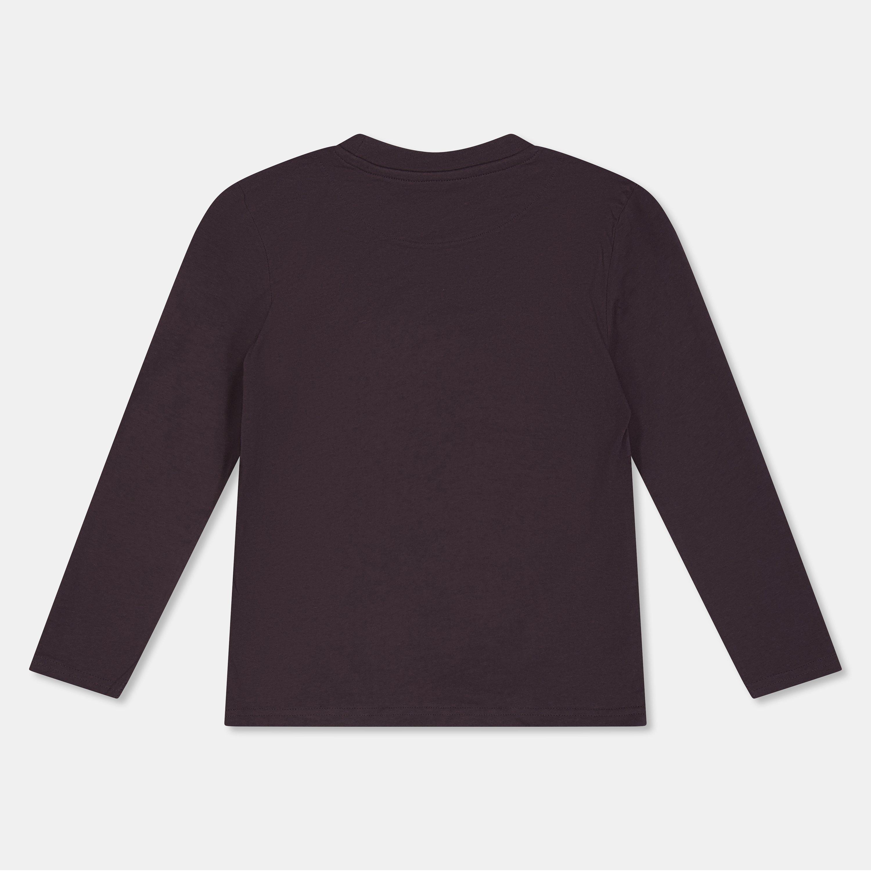 Olie - Farah - Chest Graphic Ls Tee Juniors - 2