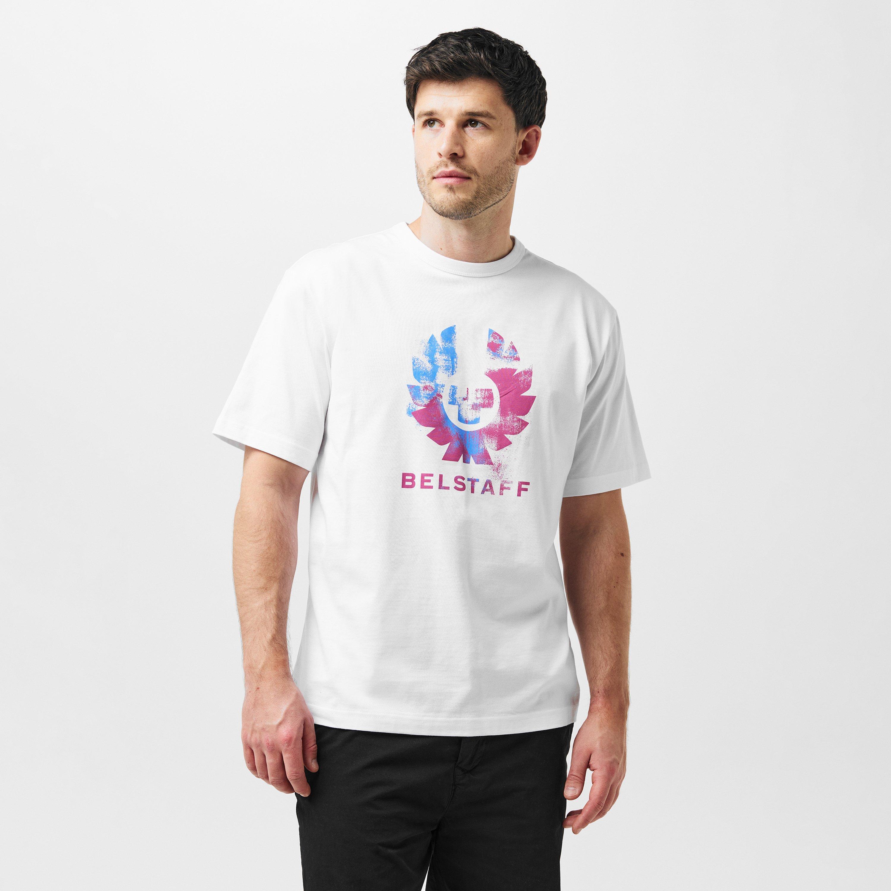 White - Belstaff - Blur Phoenix Graphic T-Shirt - 3