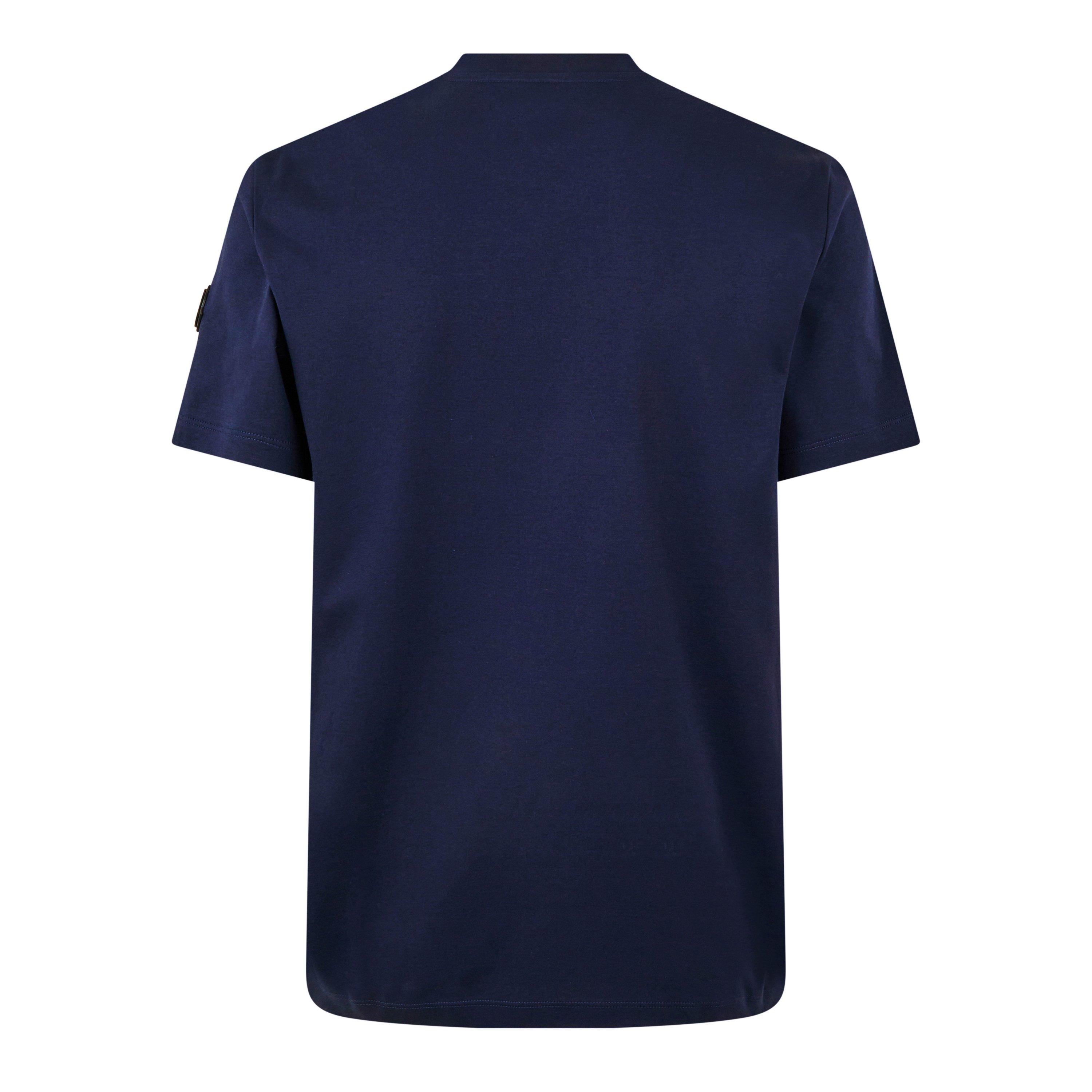Navy 742 - Moncler - Short Sleeve T-Shirt - 2