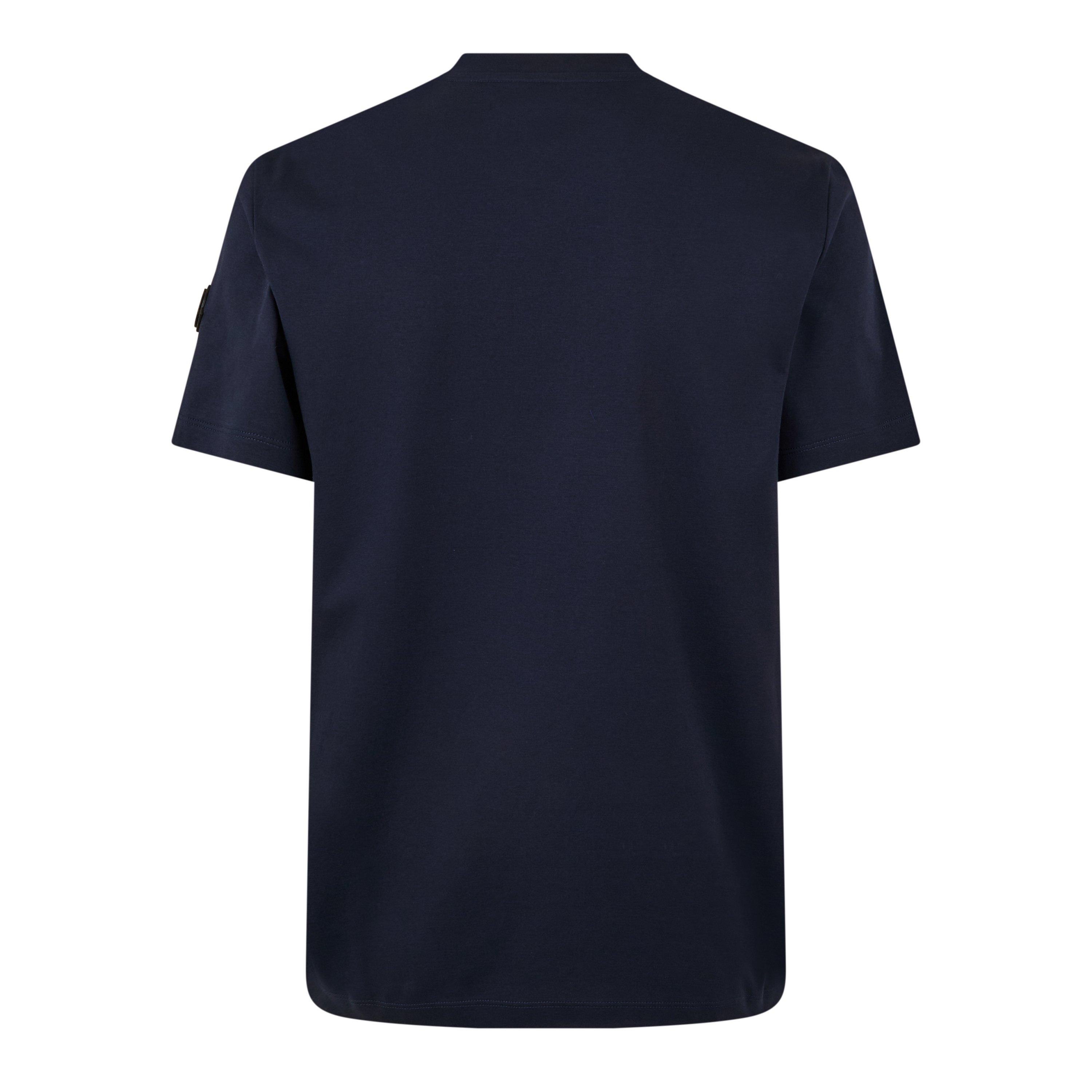Navy 742 - Moncler - Short Sleeve T-Shirt - 7