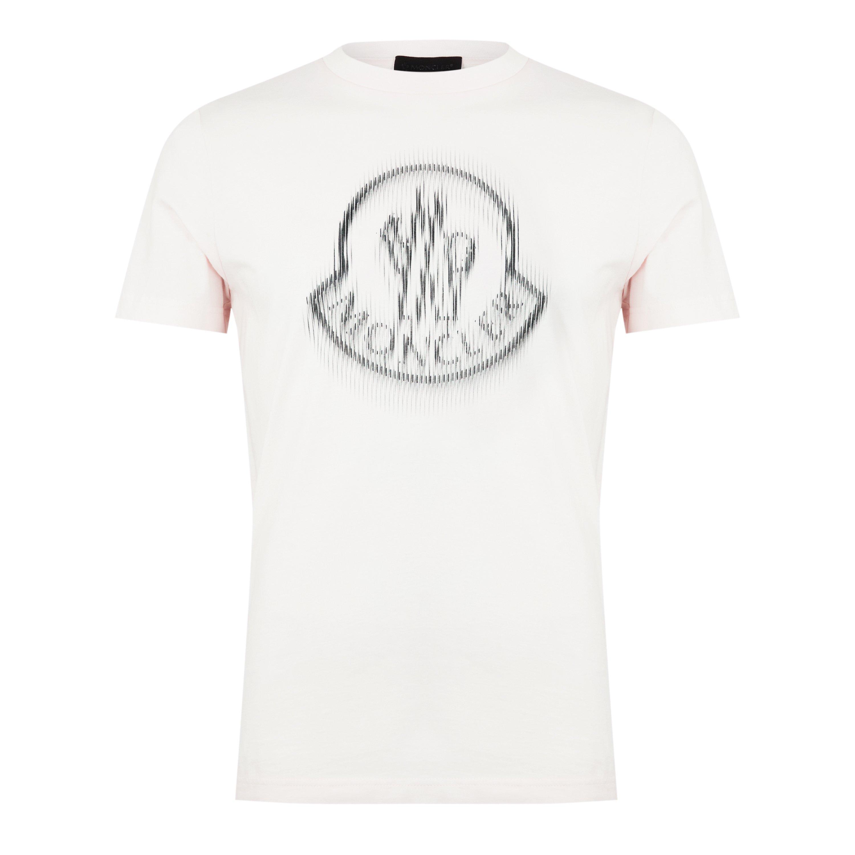 White 034 - Moncler - Blurred Logo T-Shirt - 5