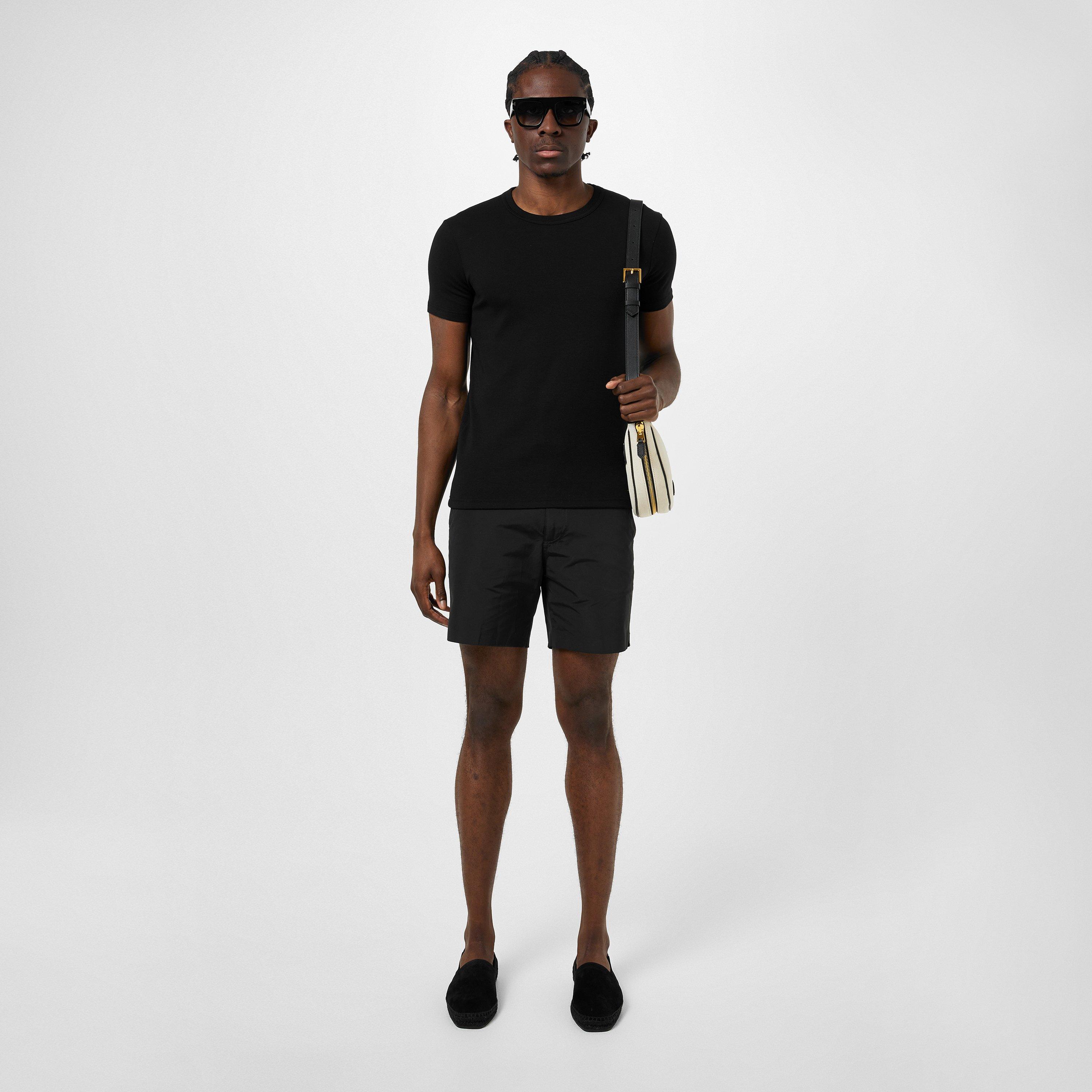 Black 002 - Tom Ford - Cotton Crew T-Shirt - 7
