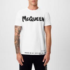 Alexander McQueen Graffiti T Shirt