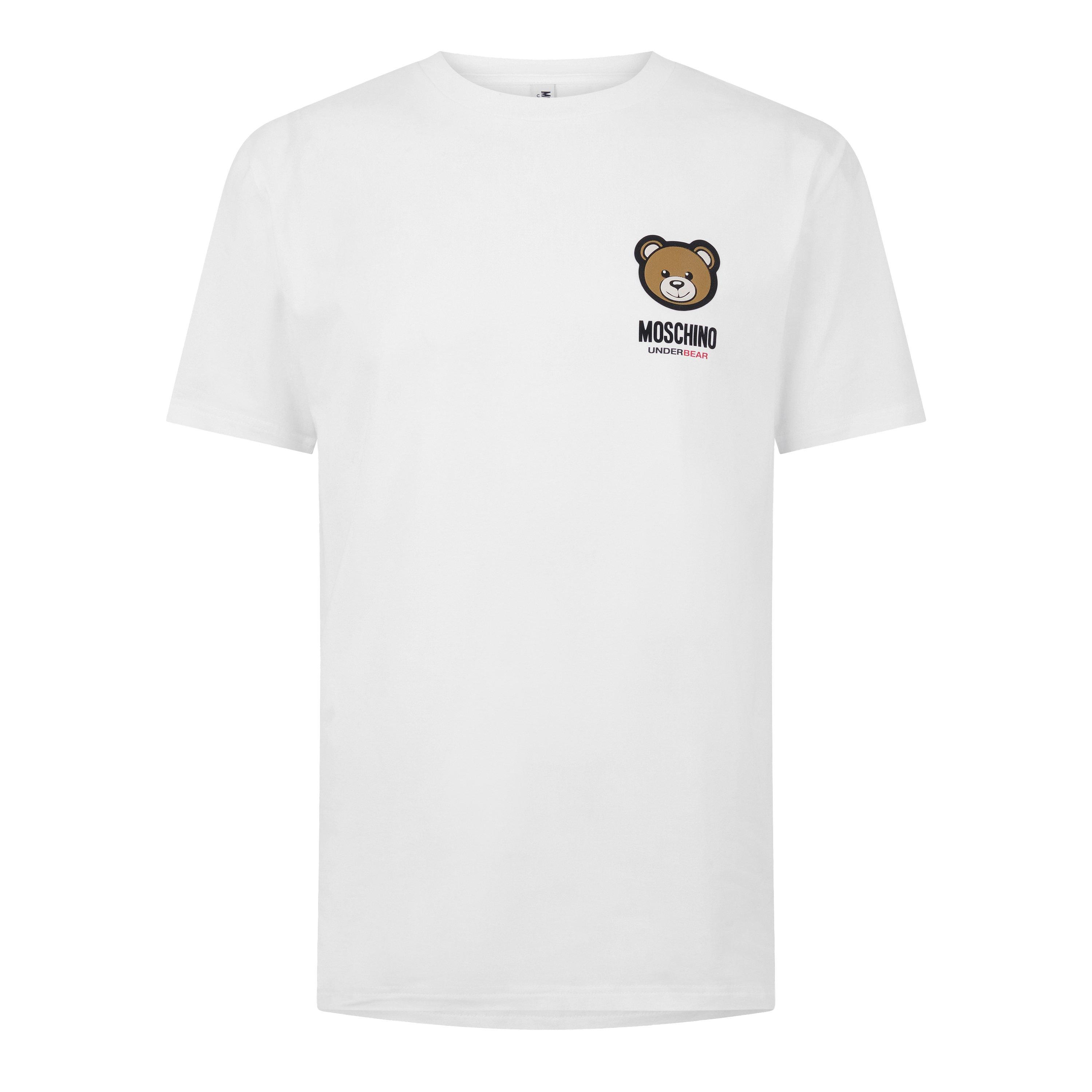 White - Moschino - Small Bear T Shirt - 1