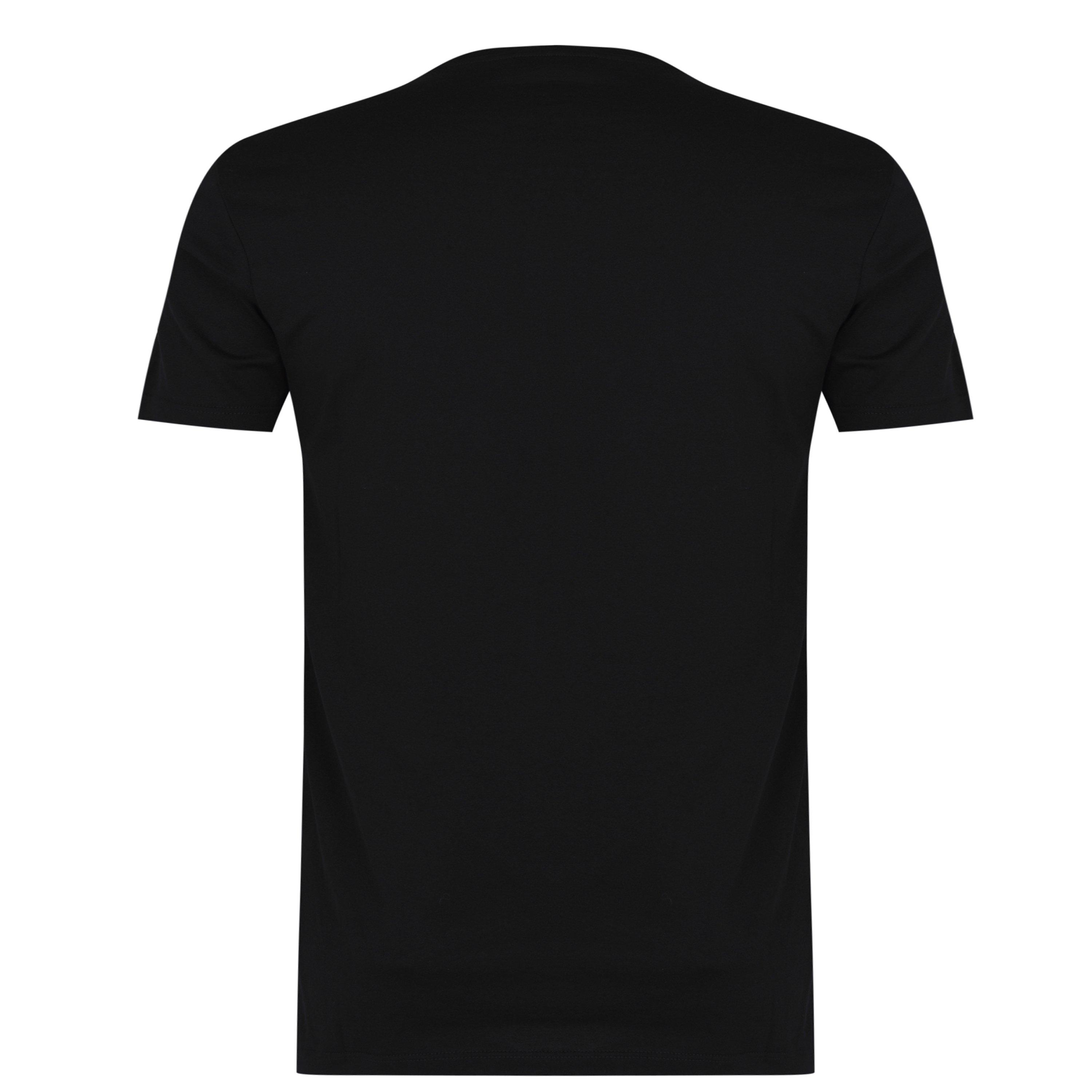 Black A1008 - Versace - Small Medusa T Shirt - 8
