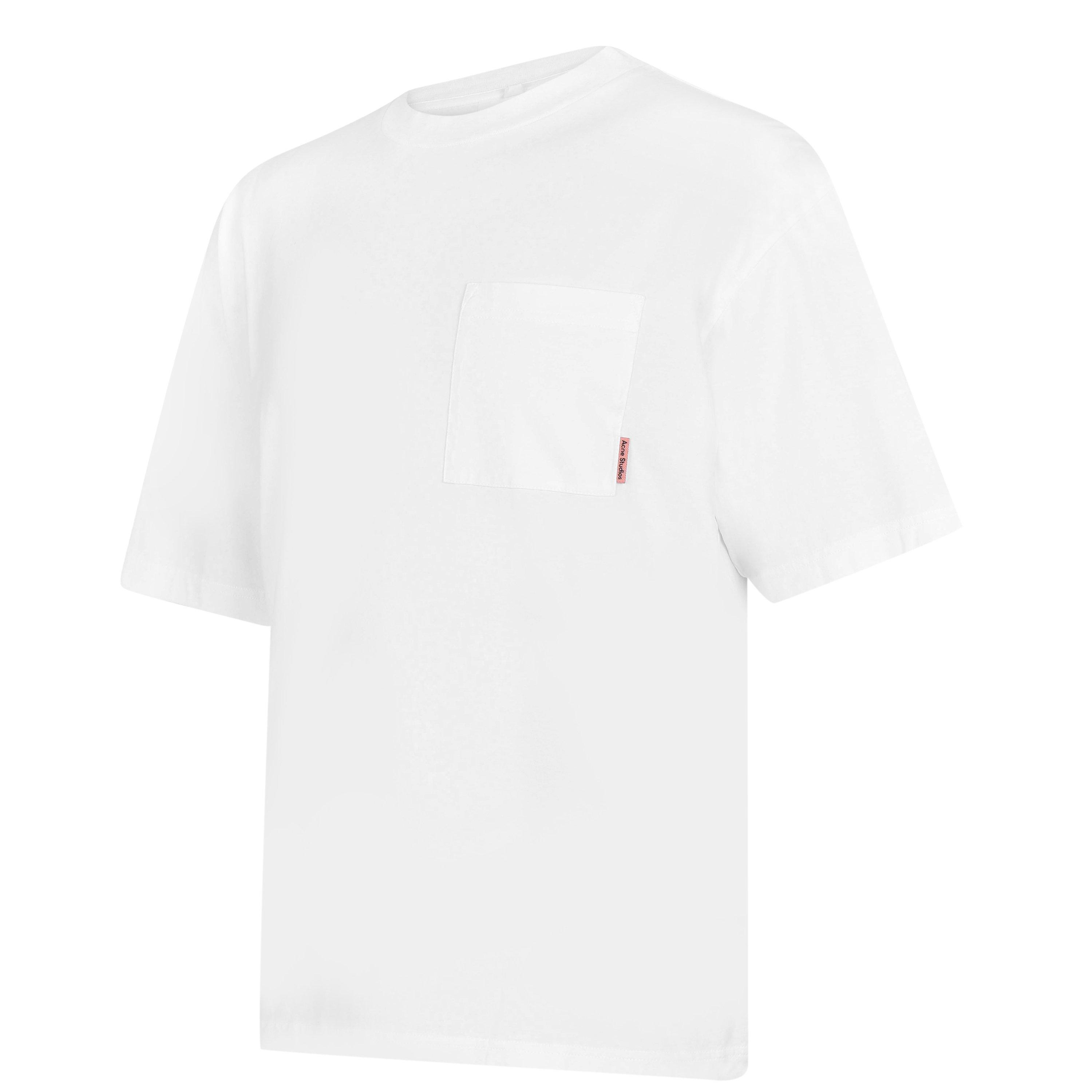 White 183 - Acne Studios - Extorr Pink Lab T Shirt - 6