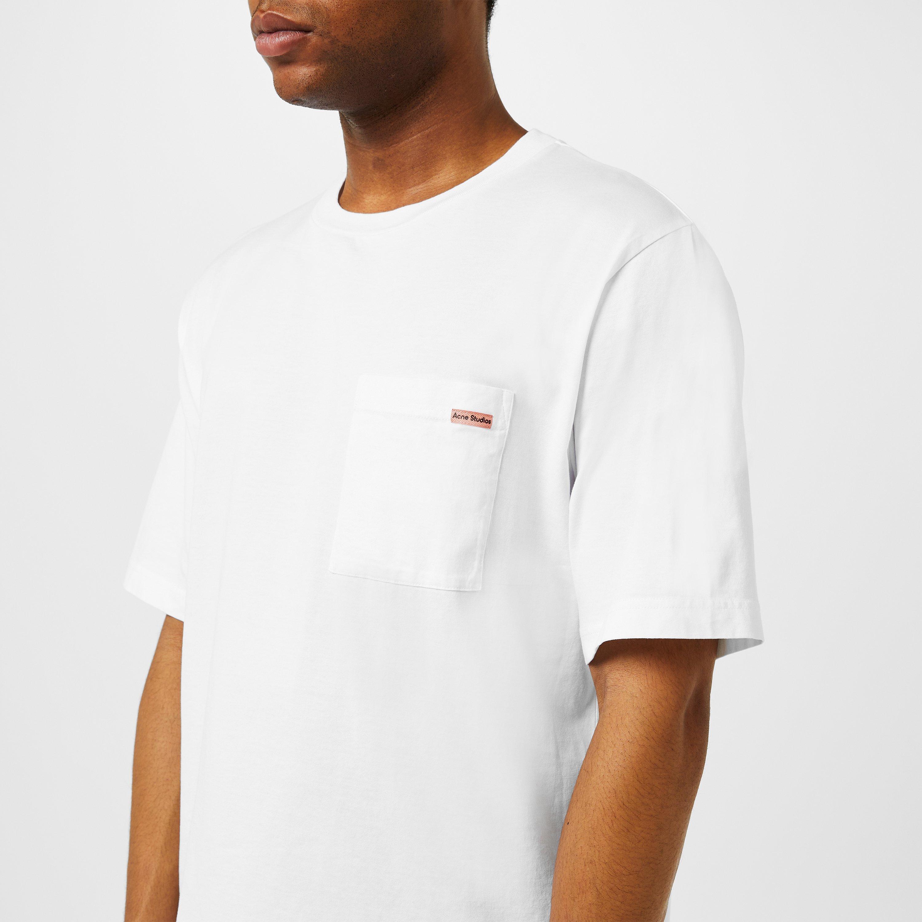 White 183 - Acne Studios - Extorr Pink Lab T Shirt - 3