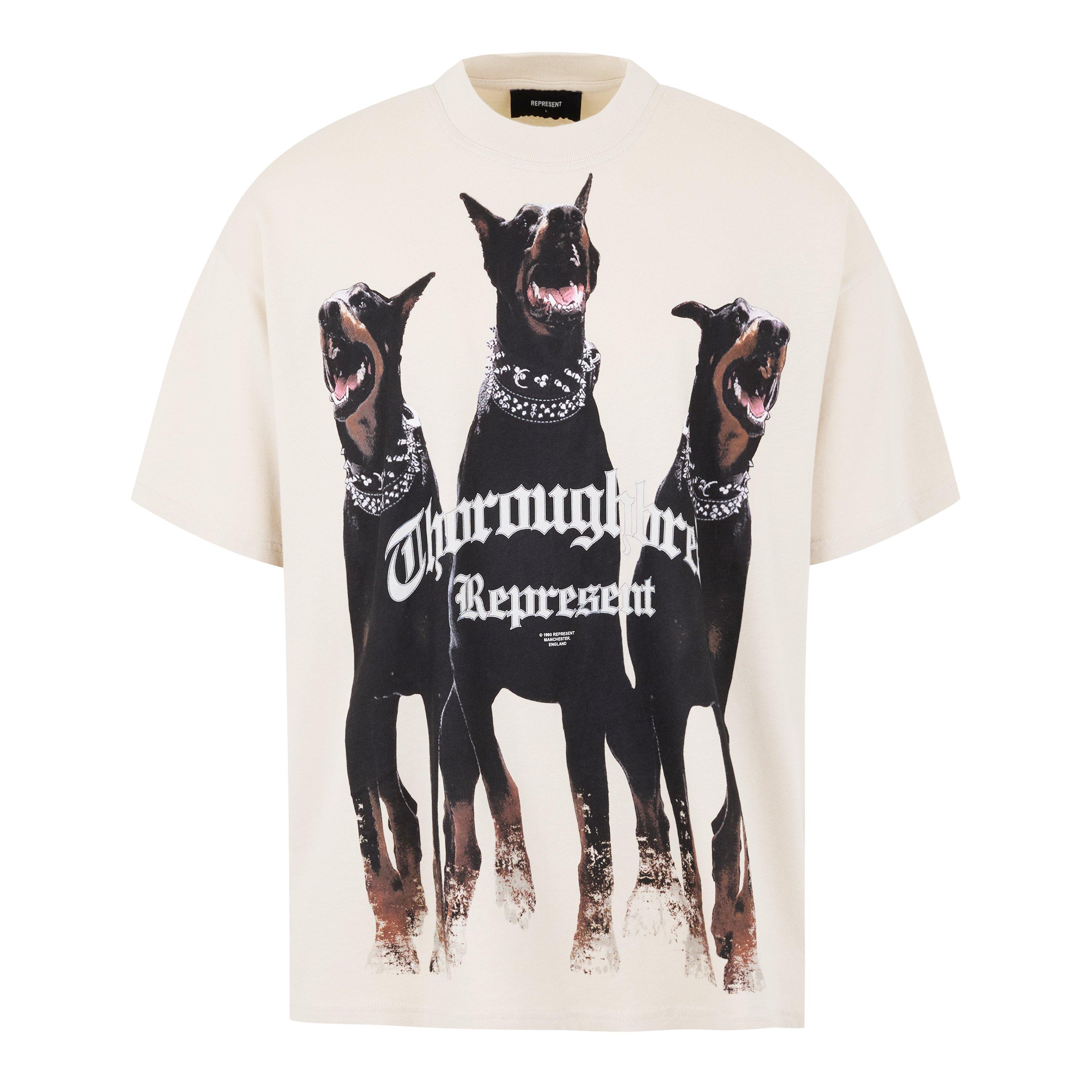 Dobermann Maglietta Uomo - T-Shirt Horror Con Teschio, Pitbull E Rottweiler - Stile Death Metal E Biker, Taglie Forti 4XL 5XL - 3