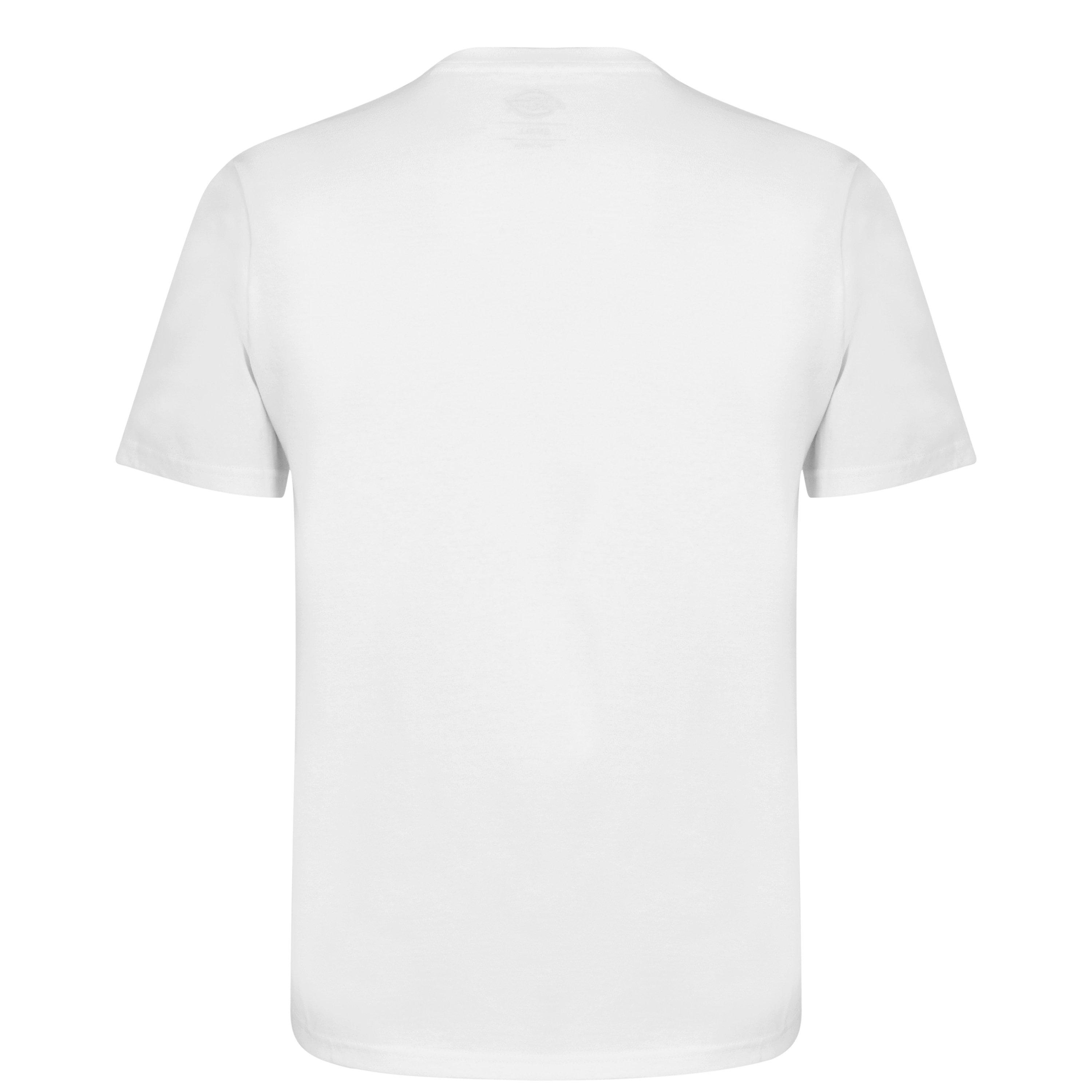 White WHX1 - Dickies - Men's Icon Cotton Short Sleeve T-Shirt - 2