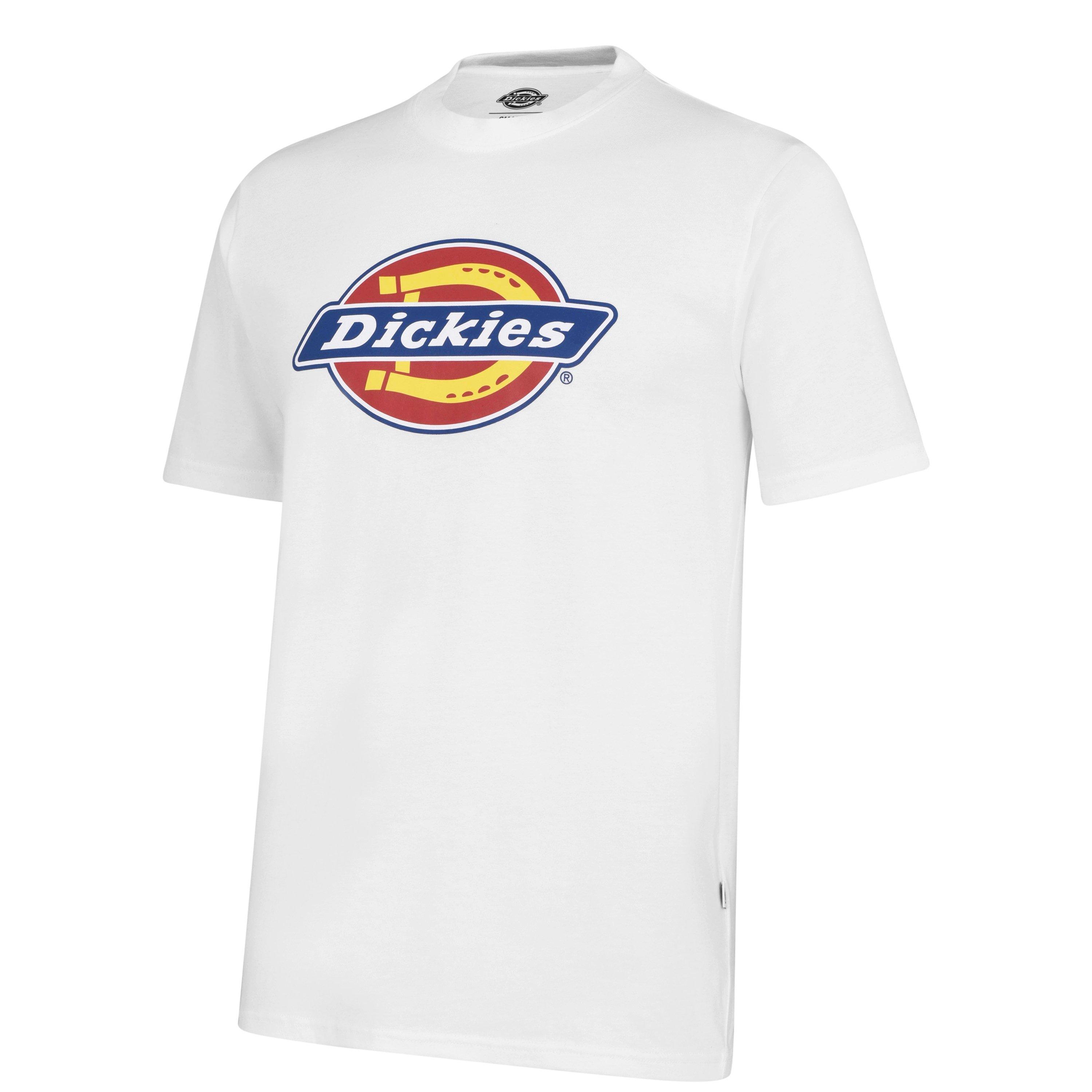 White WHX1 - Dickies - Men's Icon Cotton Short Sleeve T-Shirt - 8