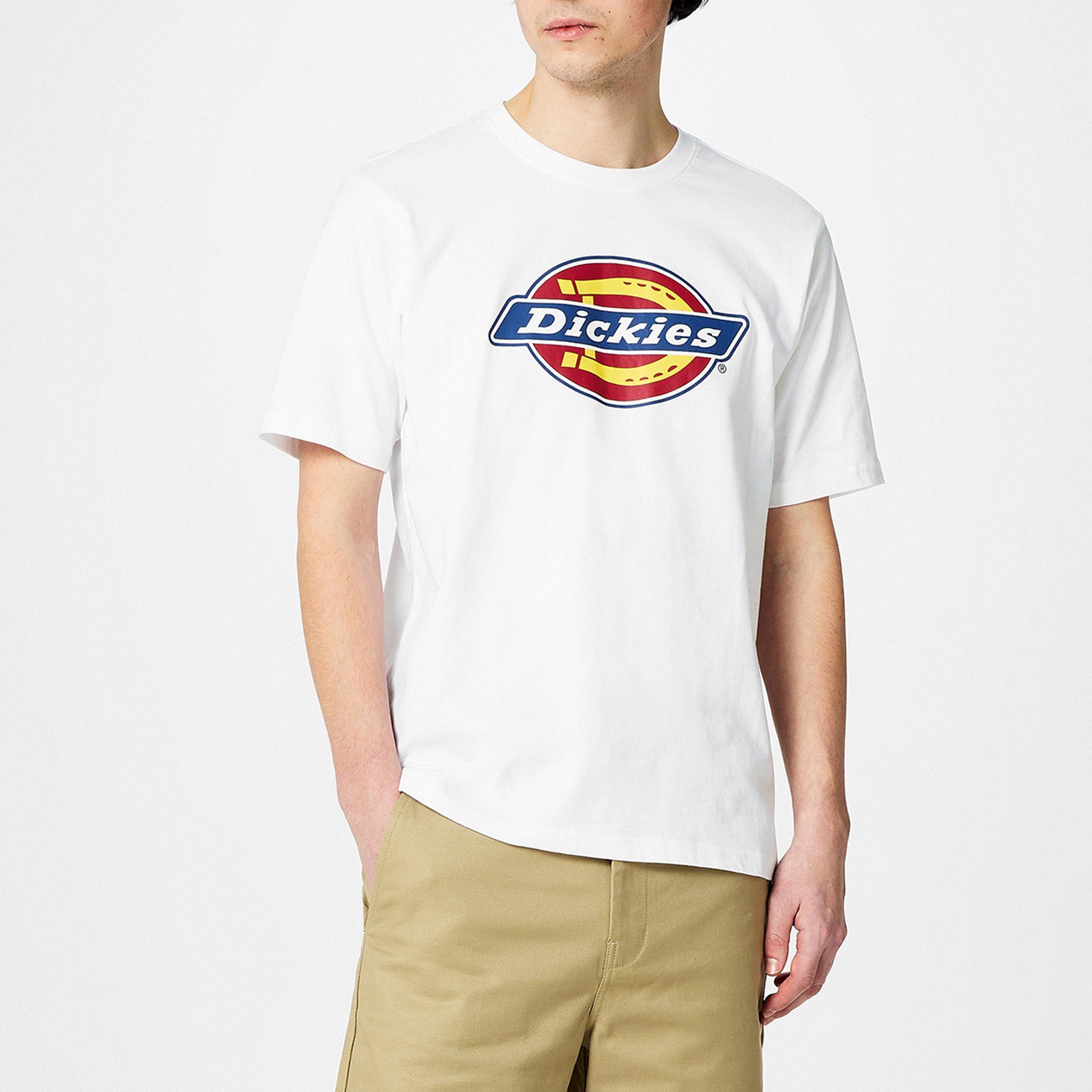 White WHX1 - Dickies - Men's Icon Cotton Short Sleeve T-Shirt - 3