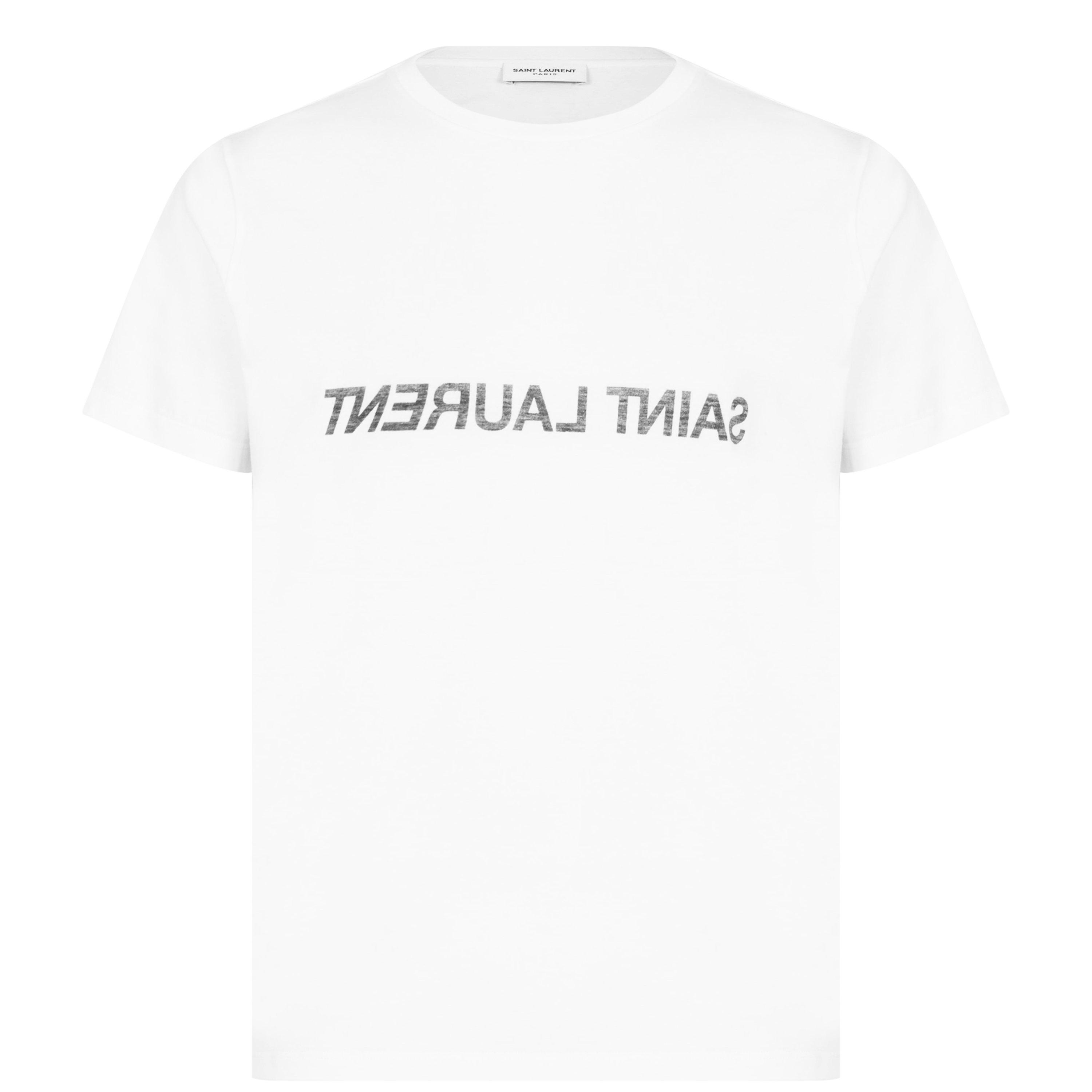 Natural 9744 - Saint Laurent - Reverse T-Shirt - 5
