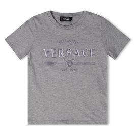 Versace Logo T Shirt Juniors