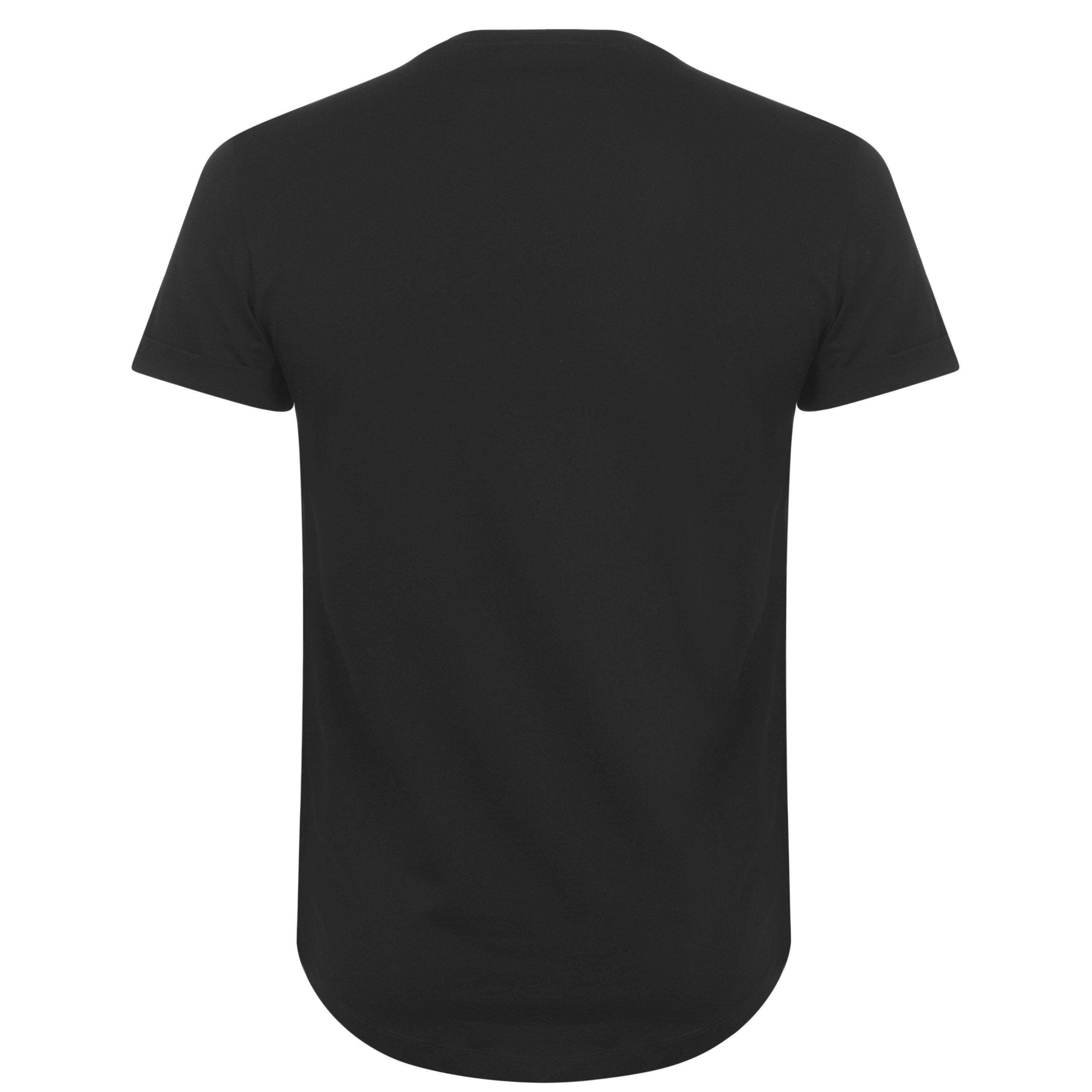 Noir/Blanc EAB - Balmain - Coin T Shirt - 2