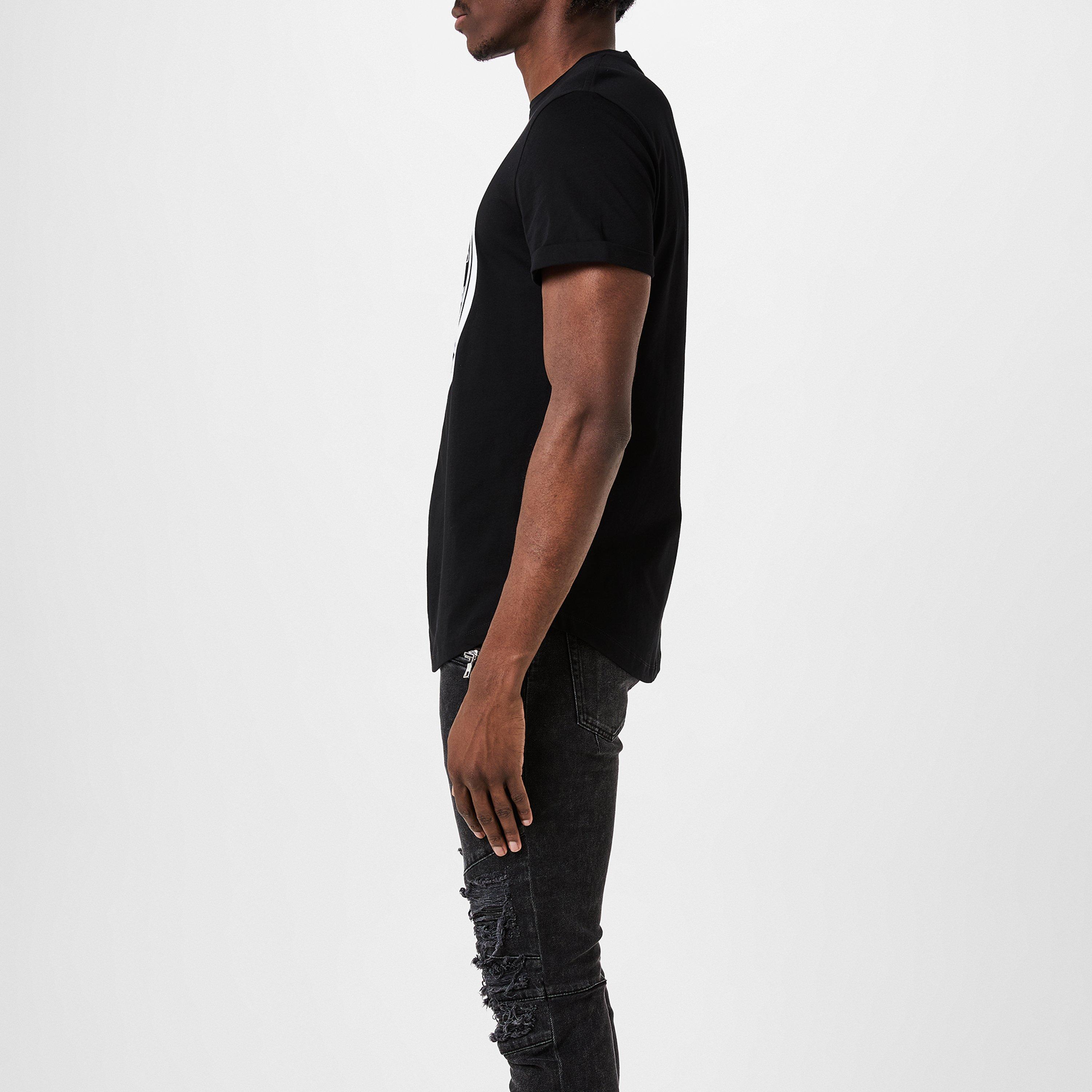Noir/Blanc EAB - Balmain - Coin T Shirt - 5