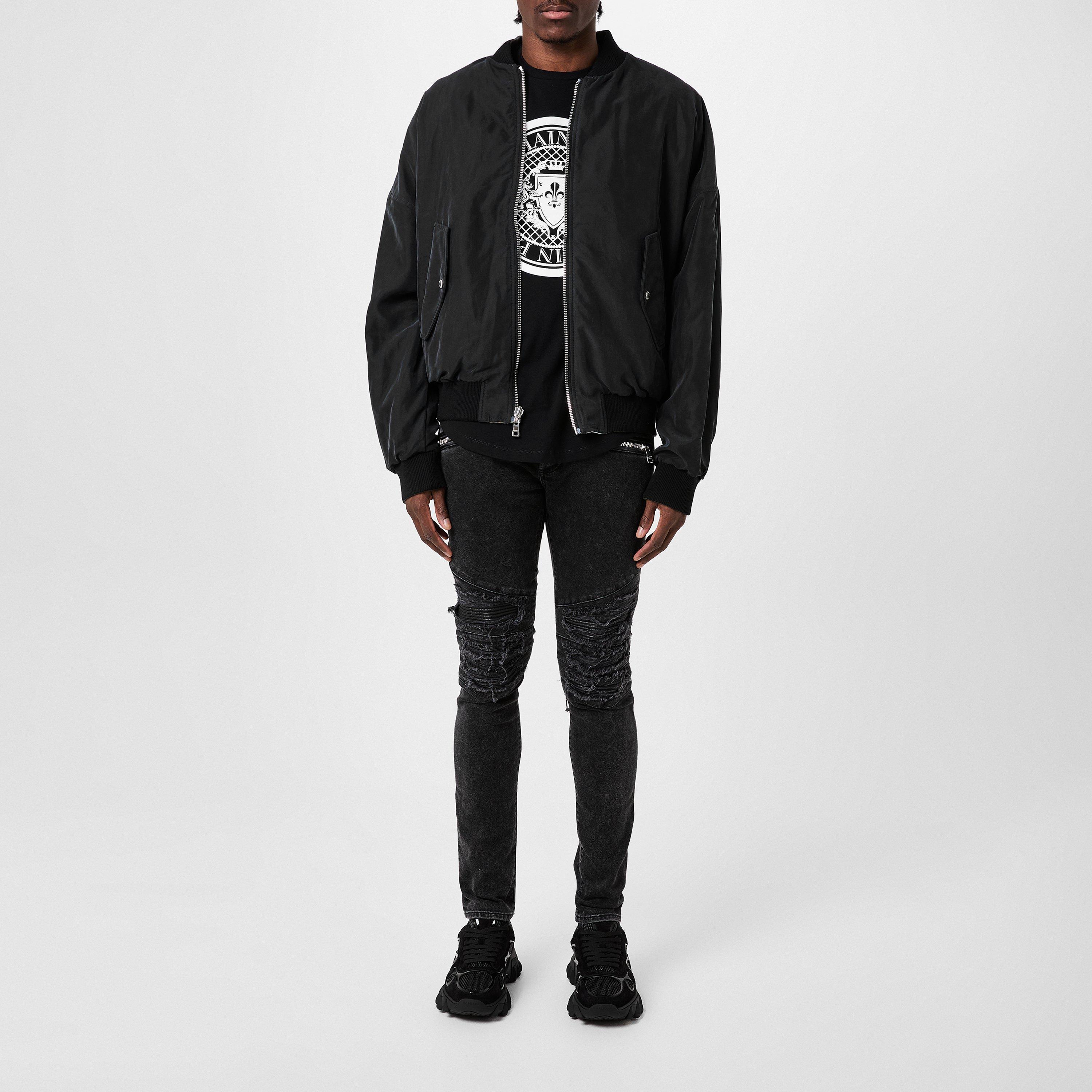 Noir/Blanc EAB - Balmain - Coin T Shirt - 7