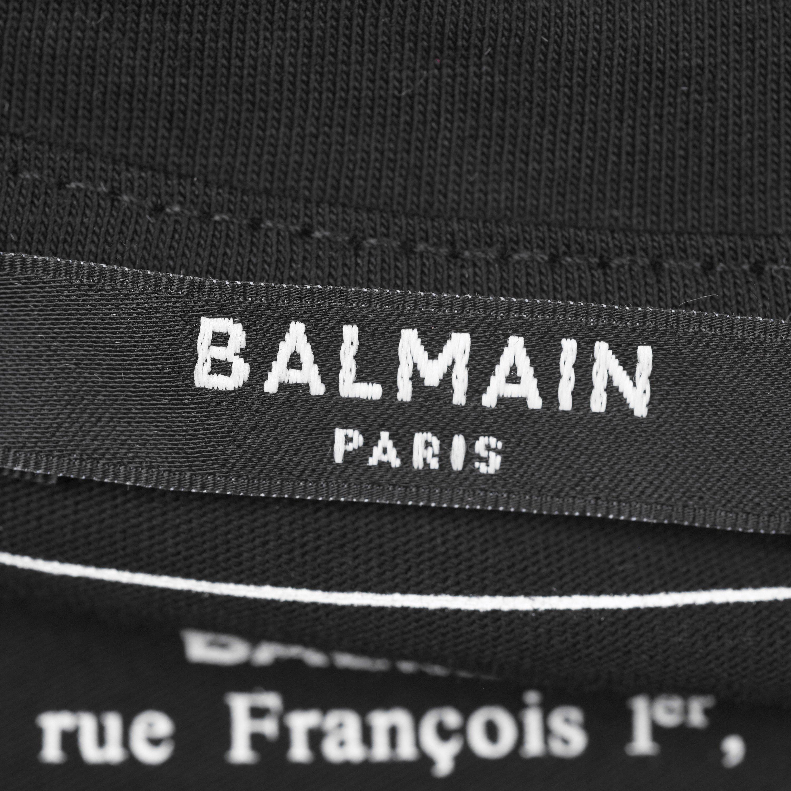 Noir/Blanc EAB - Balmain - Coin T Shirt - 8
