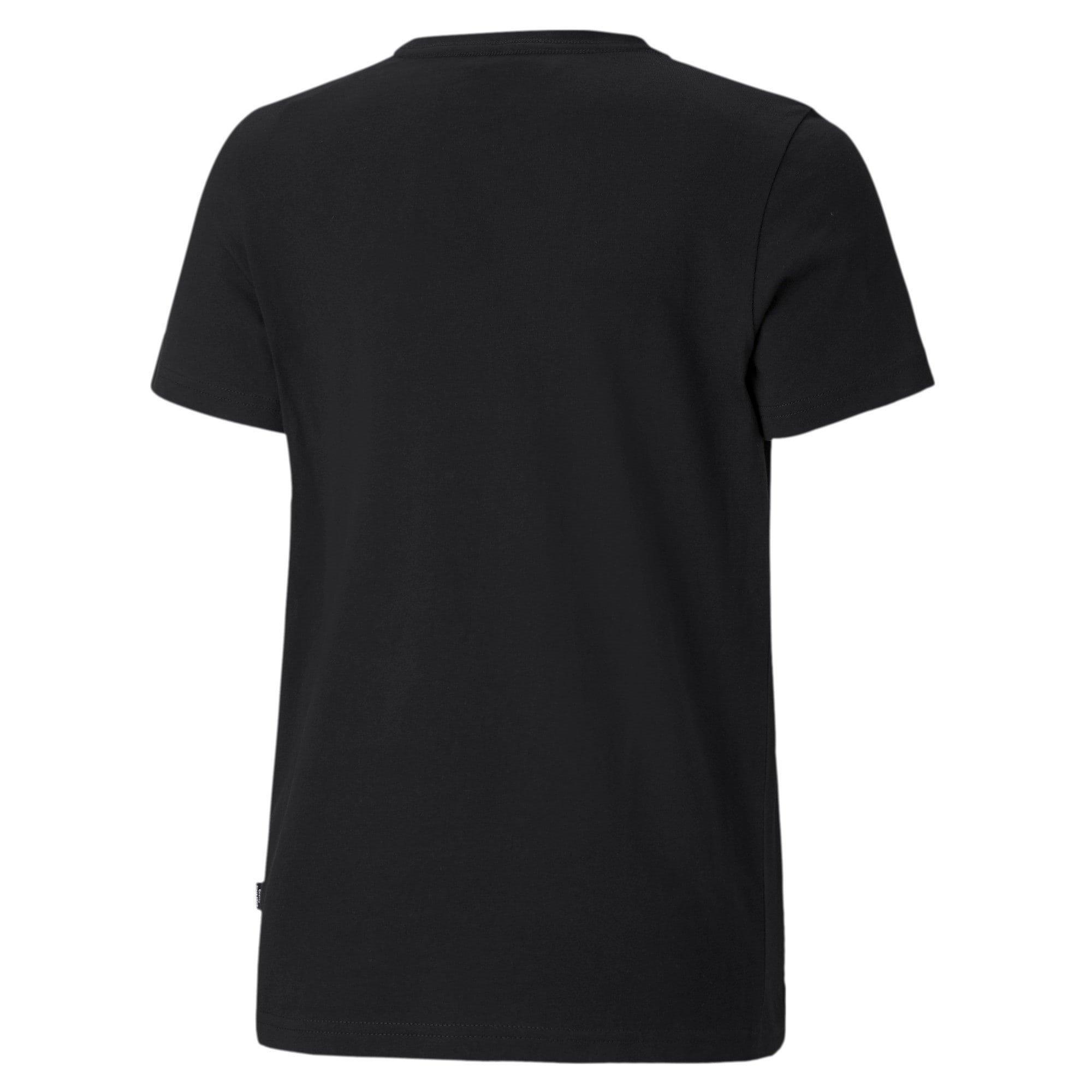 Preto/Branco - Puma - Essentials Logo T Shirt - 6