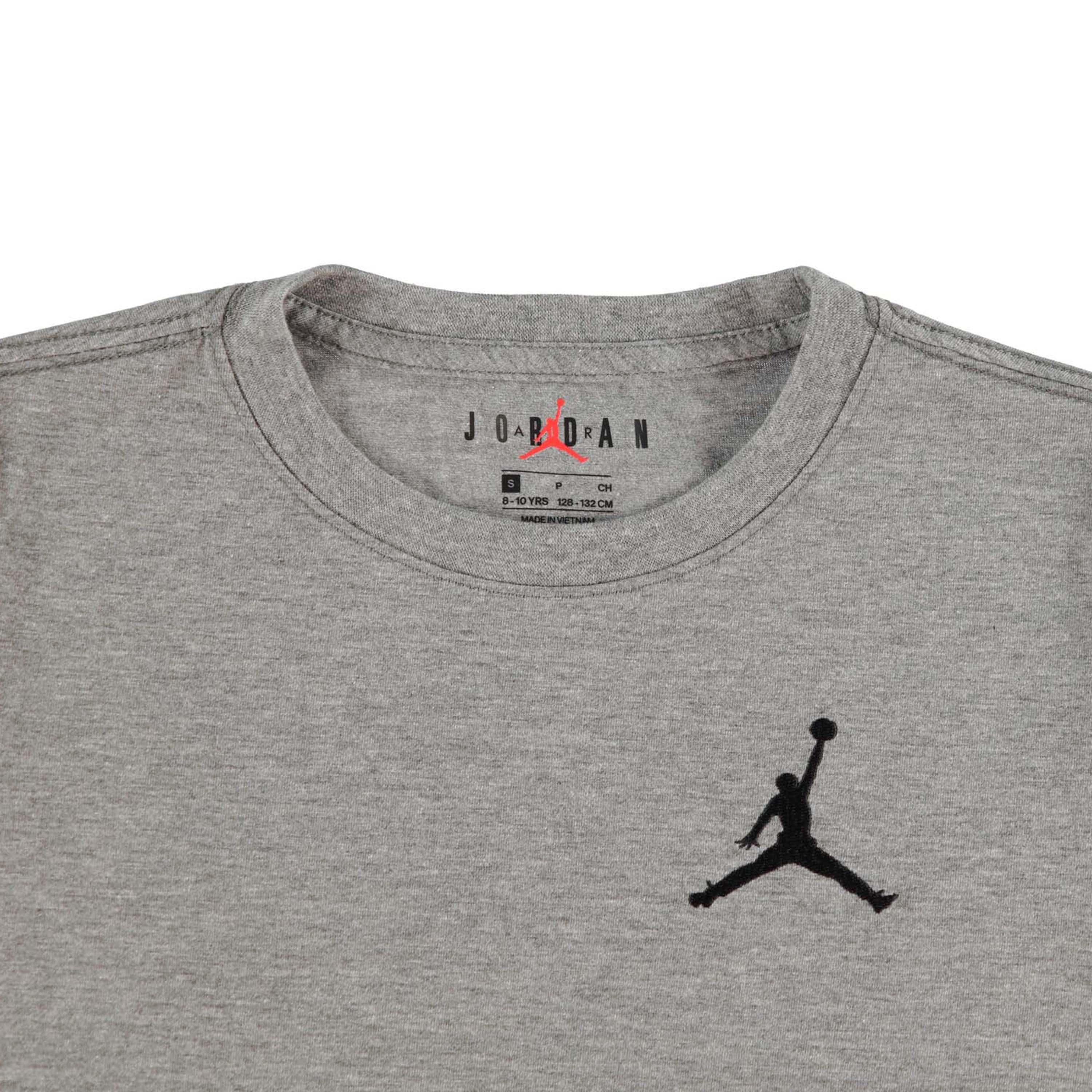 Carbon Heather - Air Jordan - JM T Shirt Junior Boys - 8