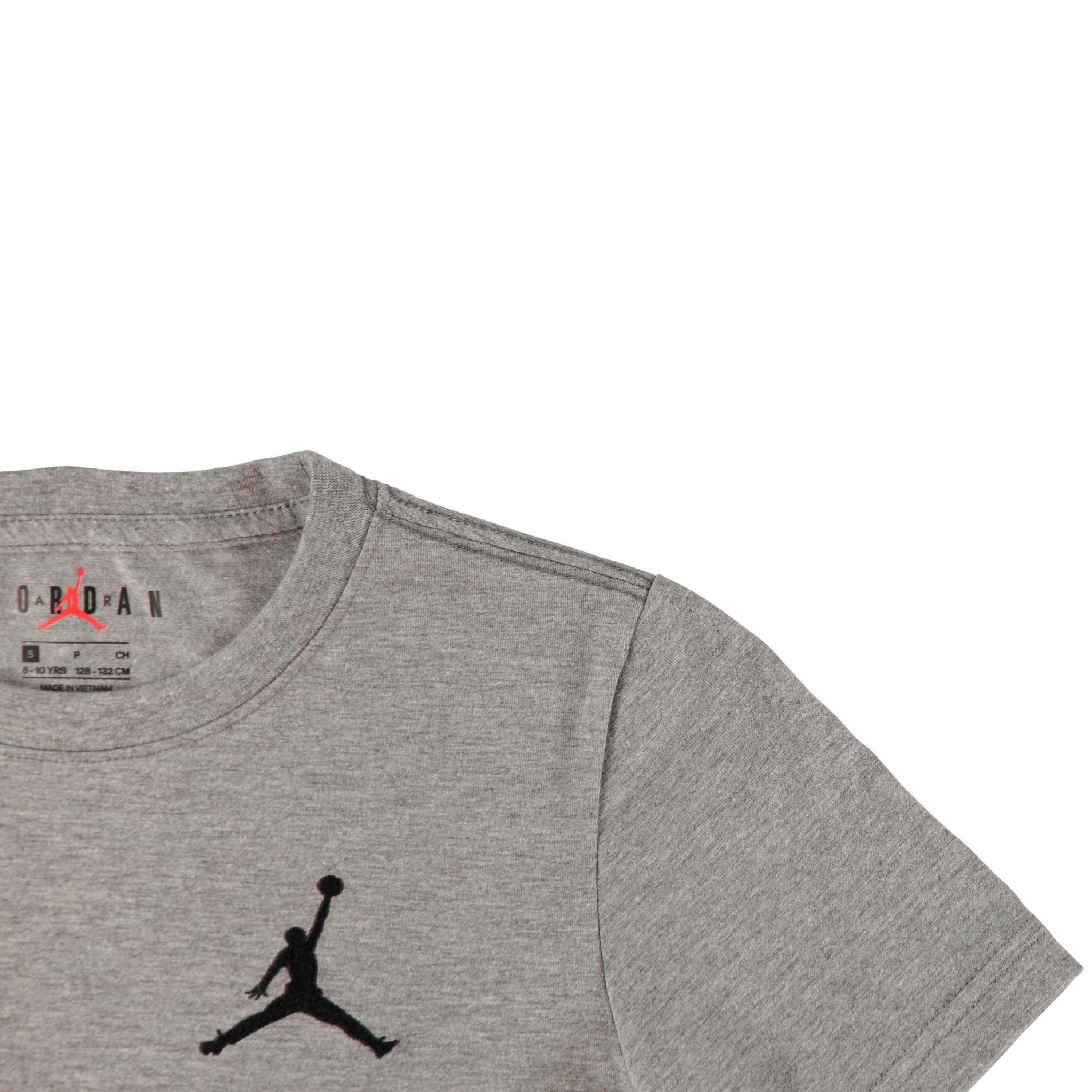 Carbon Heather - Air Jordan - JM T Shirt Junior Boys - 9