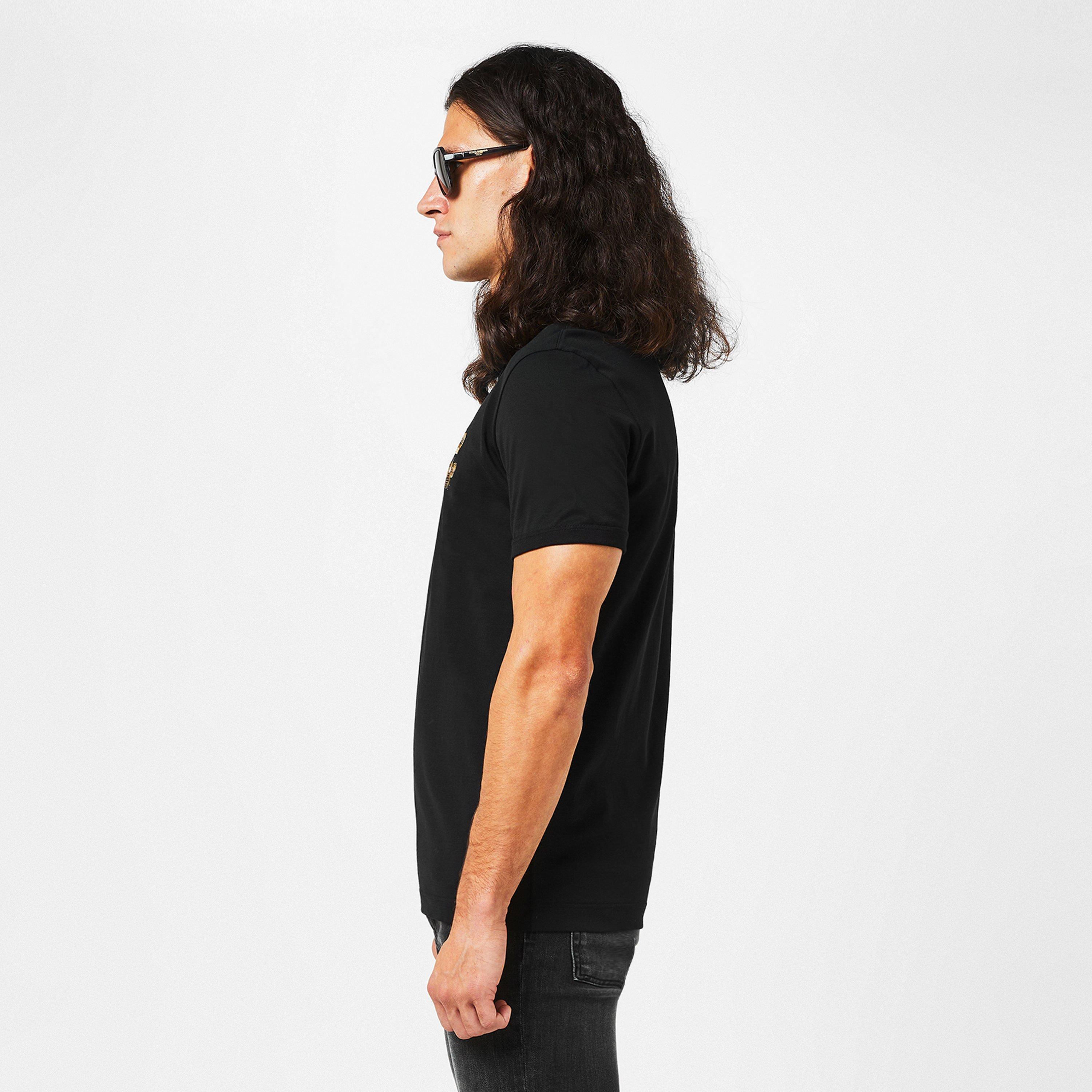 Black N0000 - Dolce and Gabbana - Crown Bee T Shirt - 2